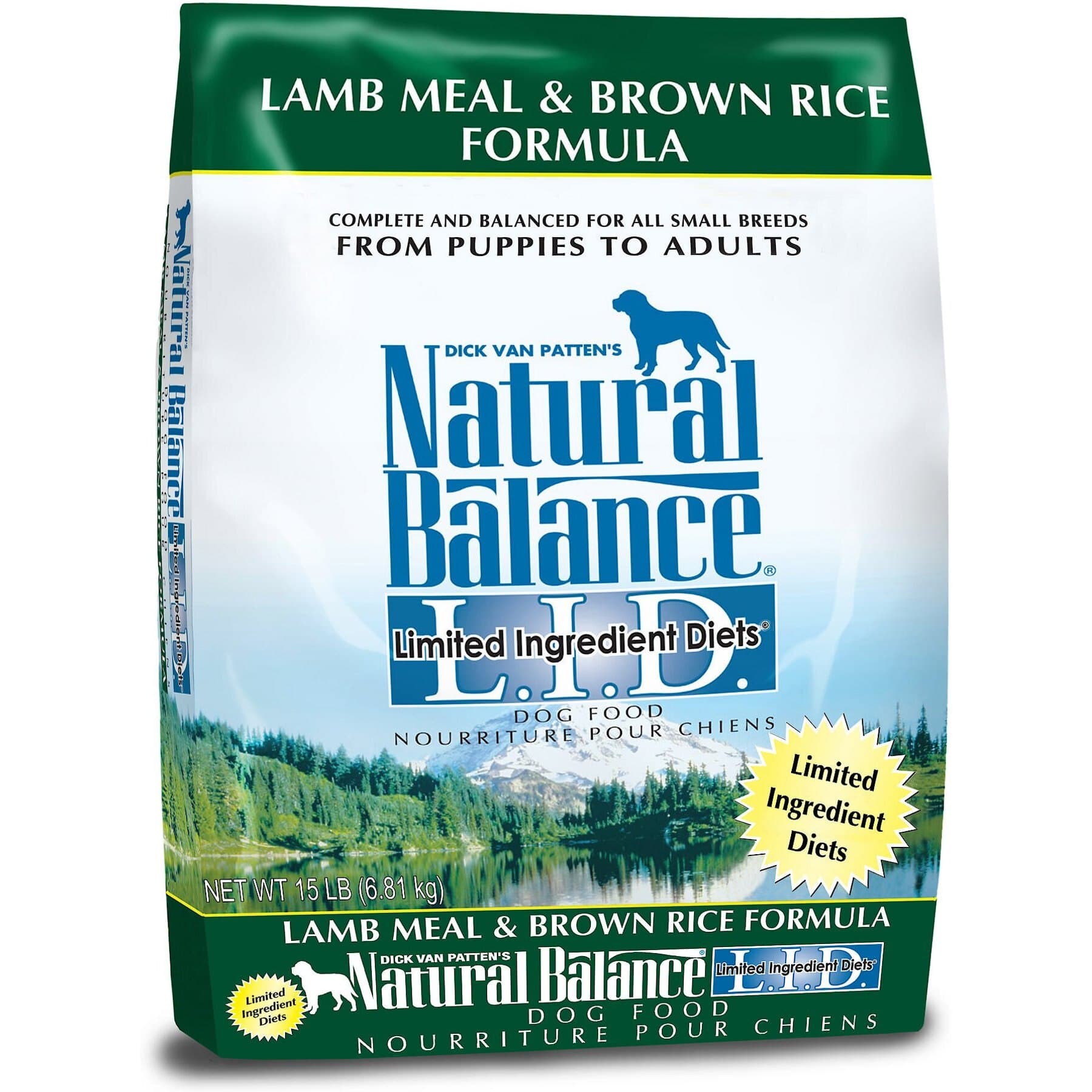 Natural Balance L.I.D. Limited Ingredient Diets Lamb & Brown Rice Formula Dry Dog Food — view 9
