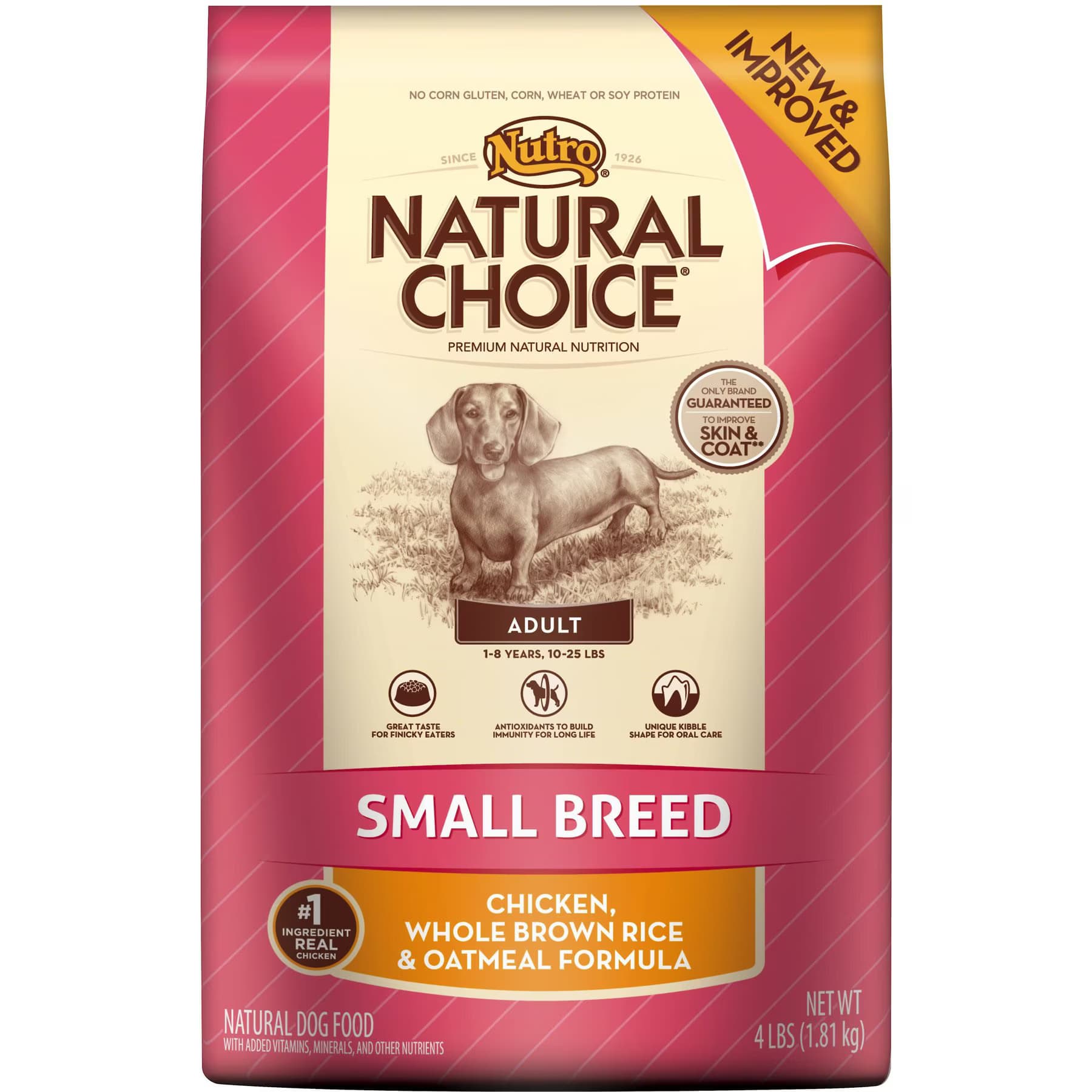Nutro Wholesome Essentials Small Breed Adult Farm Raised Chicken, Brown Rice & Sweet Potato Recipe Dry Dog Food — view 4