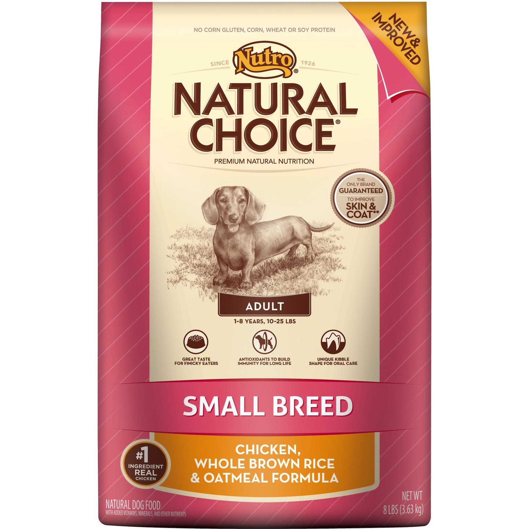 Nutro Wholesome Essentials Small Breed Adult Farm Raised Chicken, Brown Rice & Sweet Potato Recipe Dry Dog Food — view 3