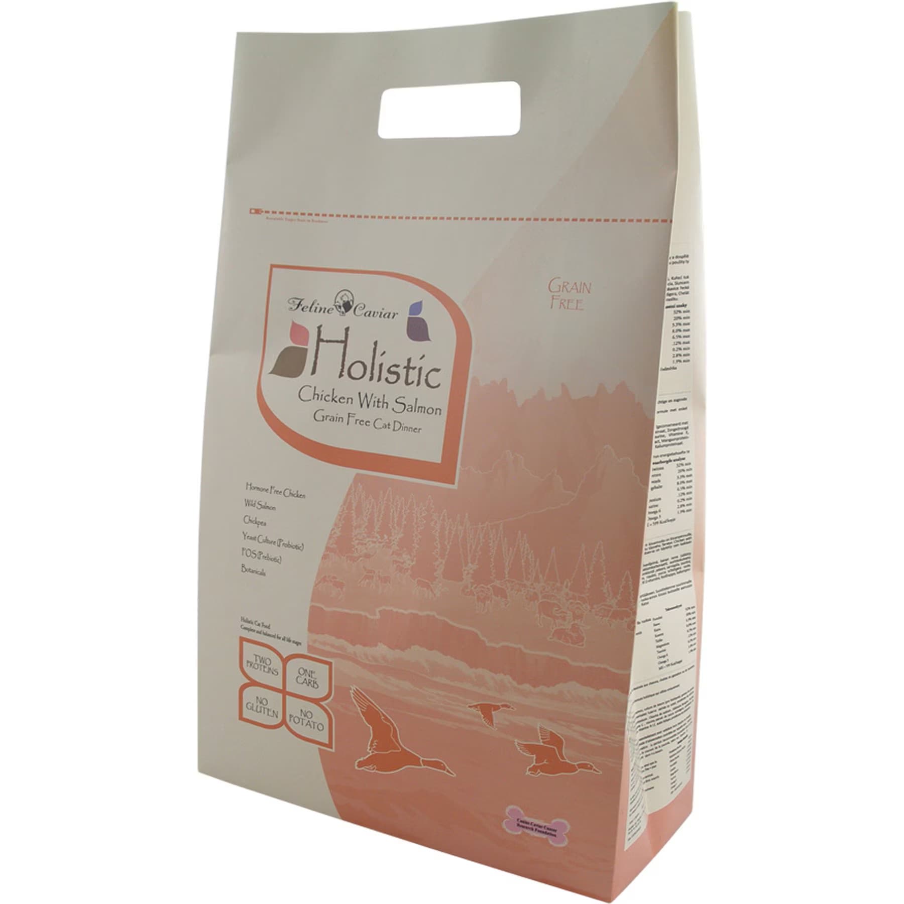 Feline Caviar Limited Ingredient Diet Free Spirit Holistic Entrée Grain-Free Dry Cat Food, 22-lb bundle — view 3