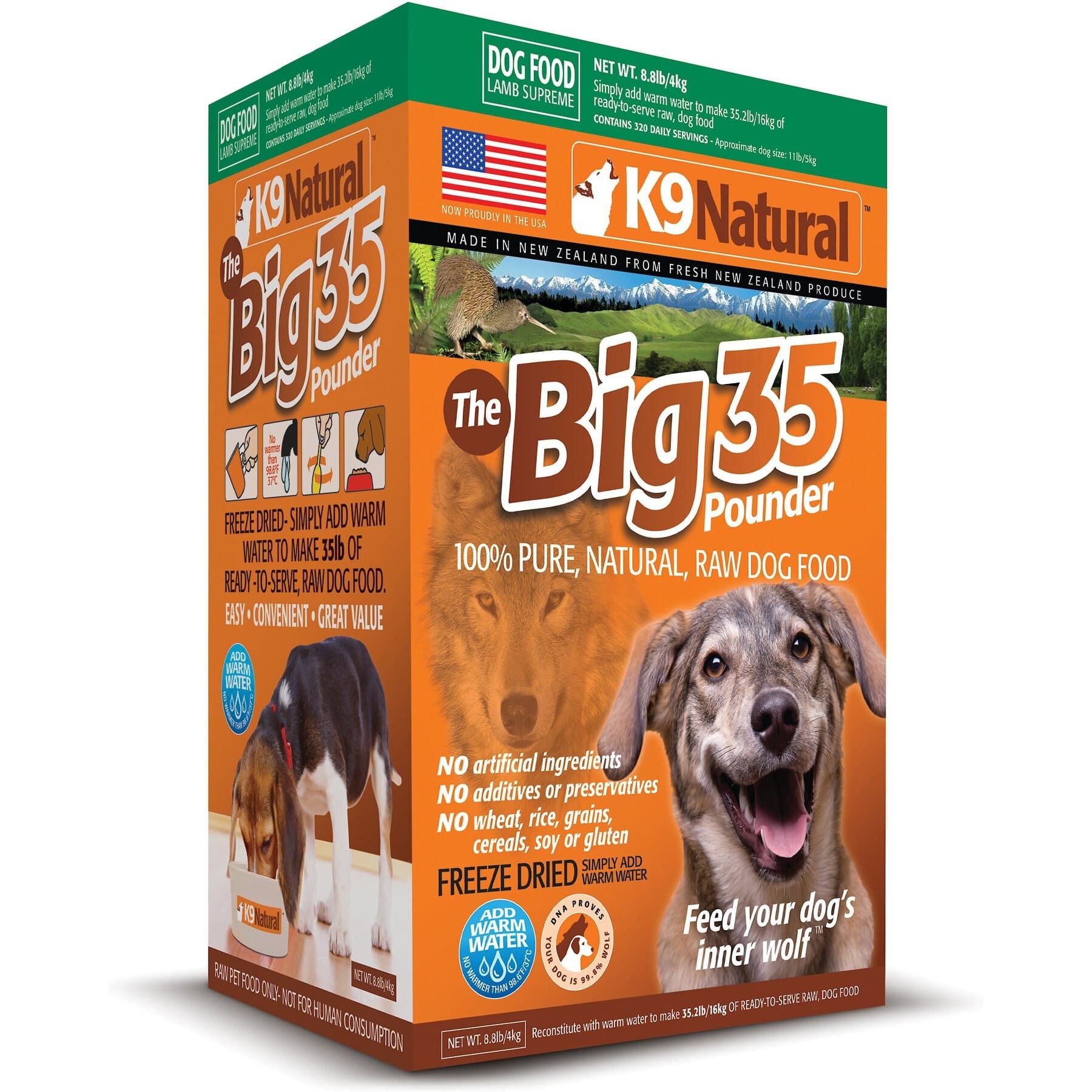 K9 Natural K9 Natural New Zealand Lamb Feast Grain-Free Freeze-Dried Dog Food