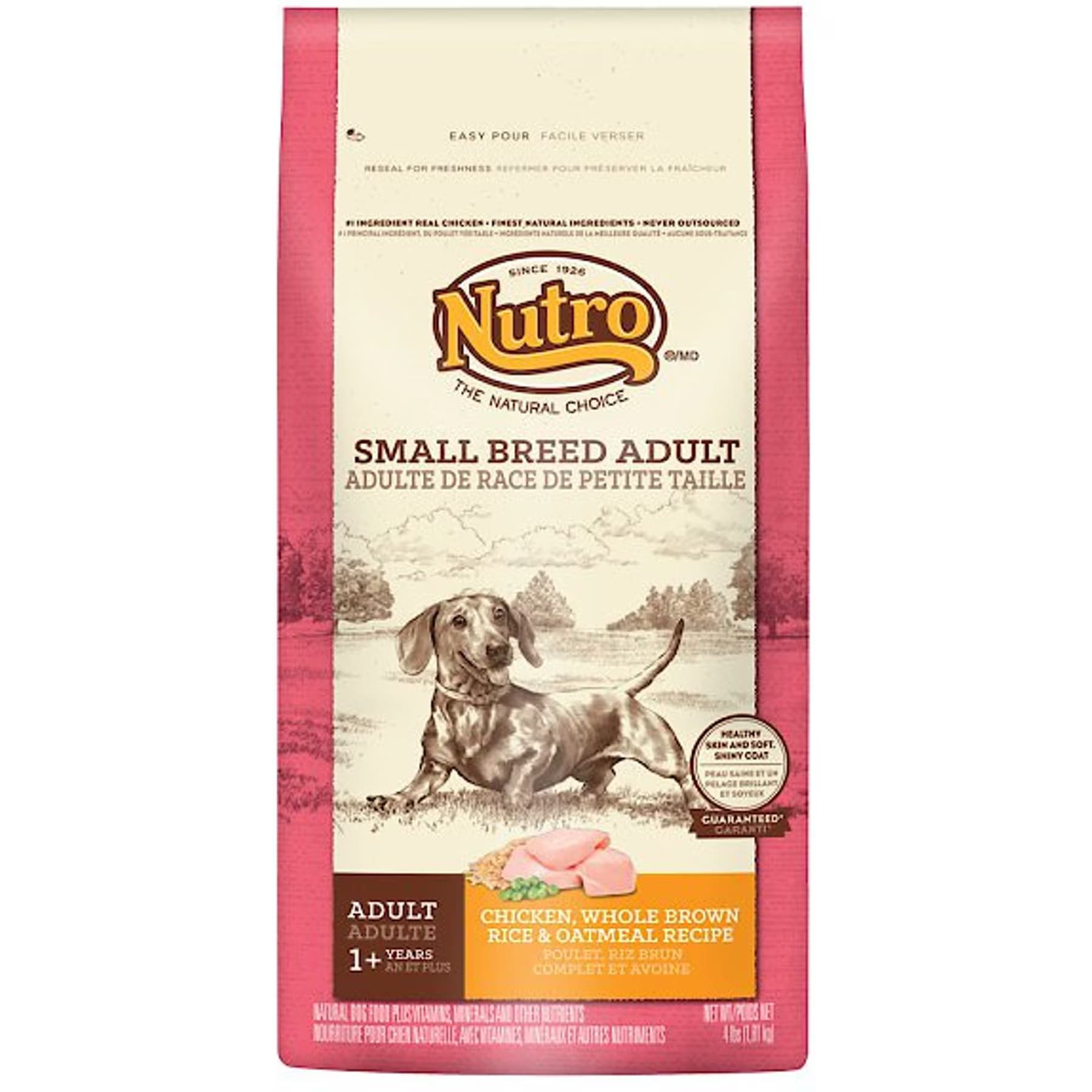 Nutro Wholesome Essentials Small Breed Adult Farm Raised Chicken, Brown Rice & Sweet Potato Recipe Dry Dog Food — view 5