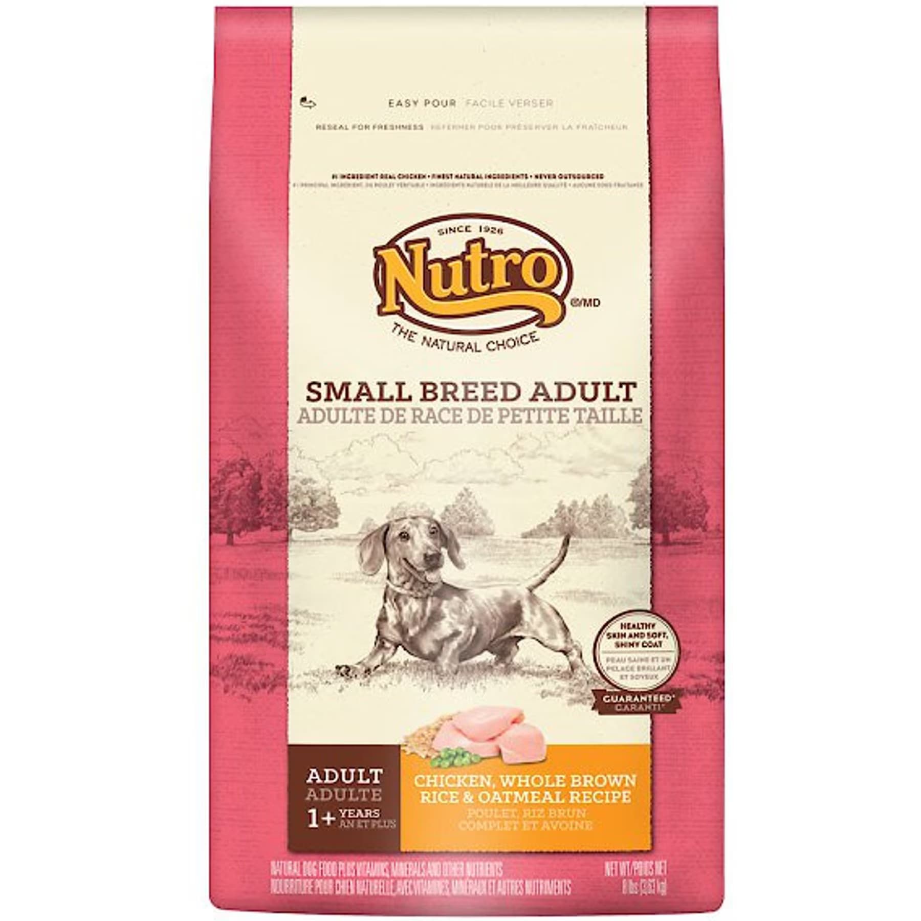 Nutro Wholesome Essentials Small Breed Adult Farm Raised Chicken, Brown Rice & Sweet Potato Recipe Dry Dog Food — view 2