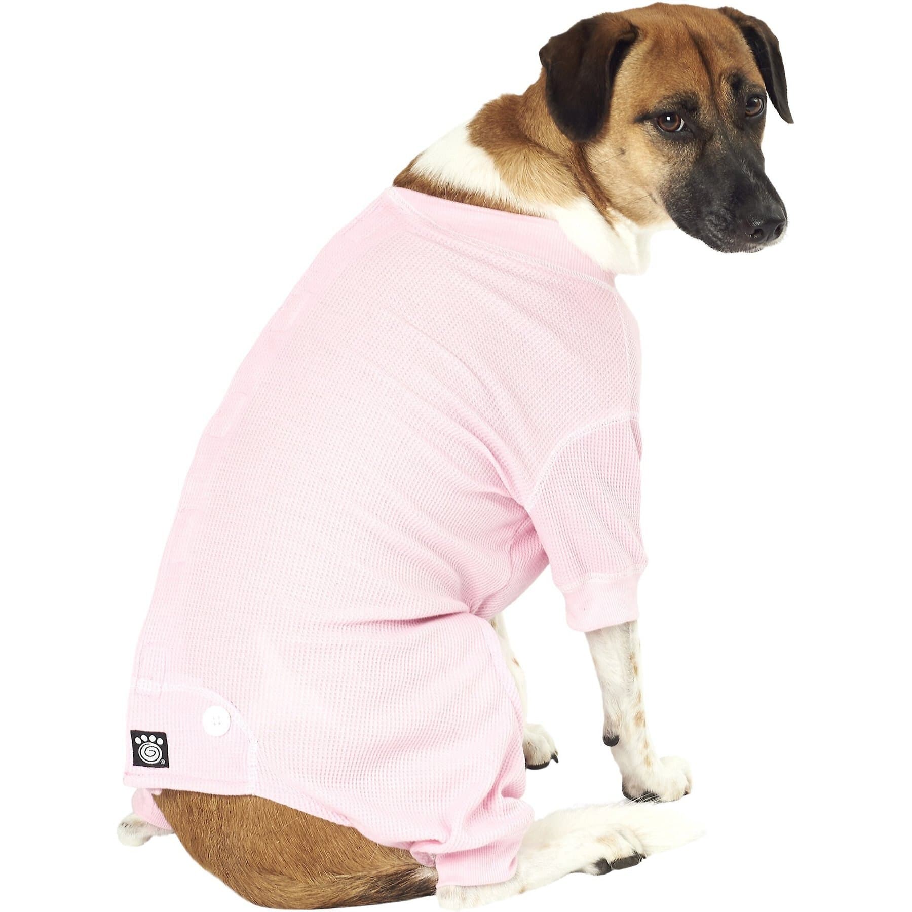 PetRageous Designs PetRageous Designs Cozy Thermal Dog PJs, Pink, X-Large