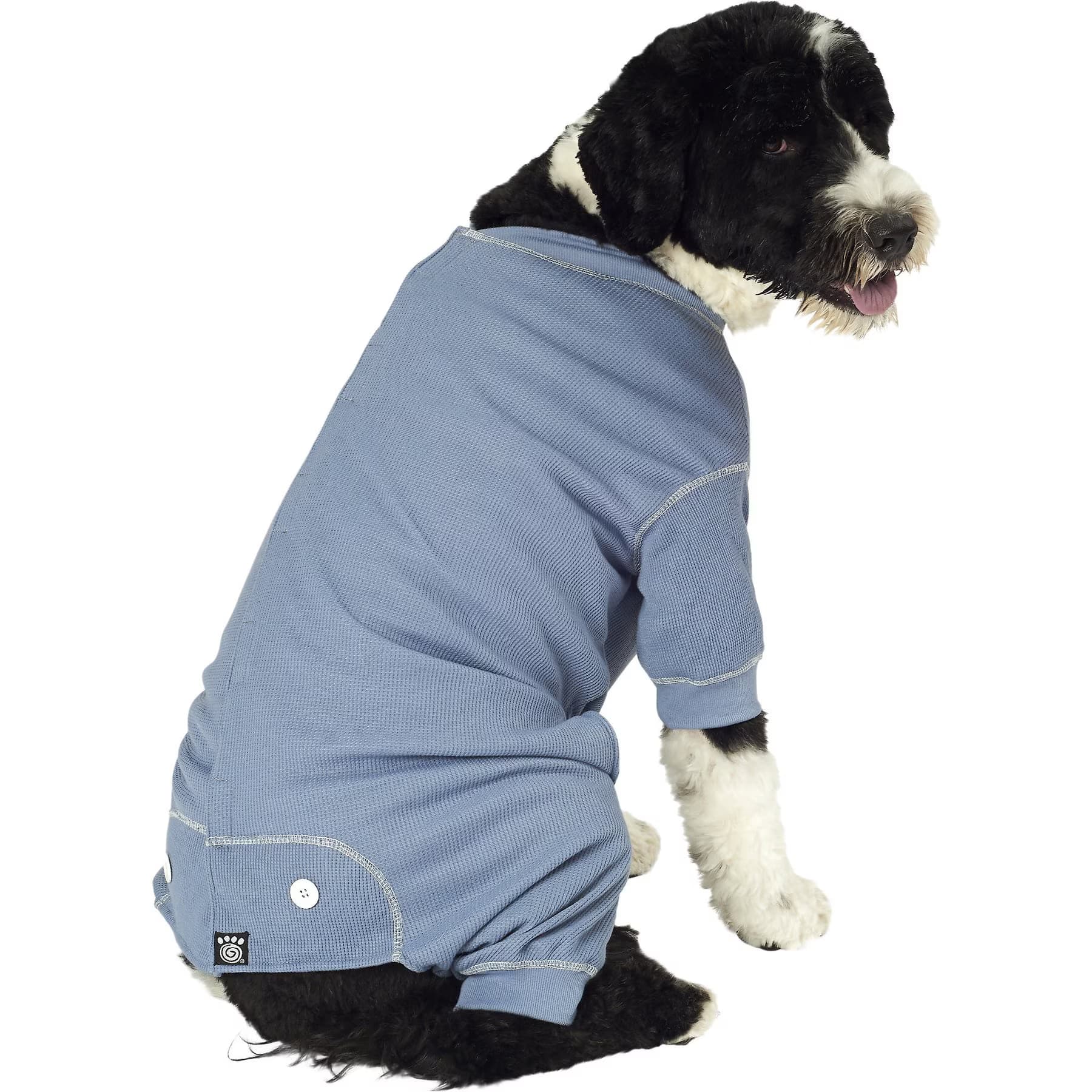 PetRageous Designs PetRageous Designs Cozy Thermal Dog PJs, Blue, X-Large