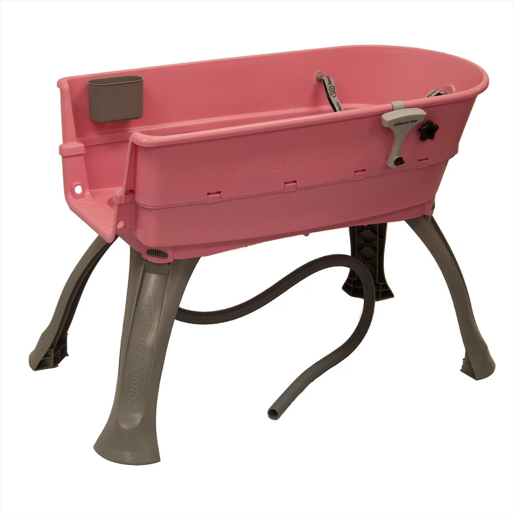 Booster Bath Booster Bath Elevated Dog Bathing & Grooming Center, Medium, Pink