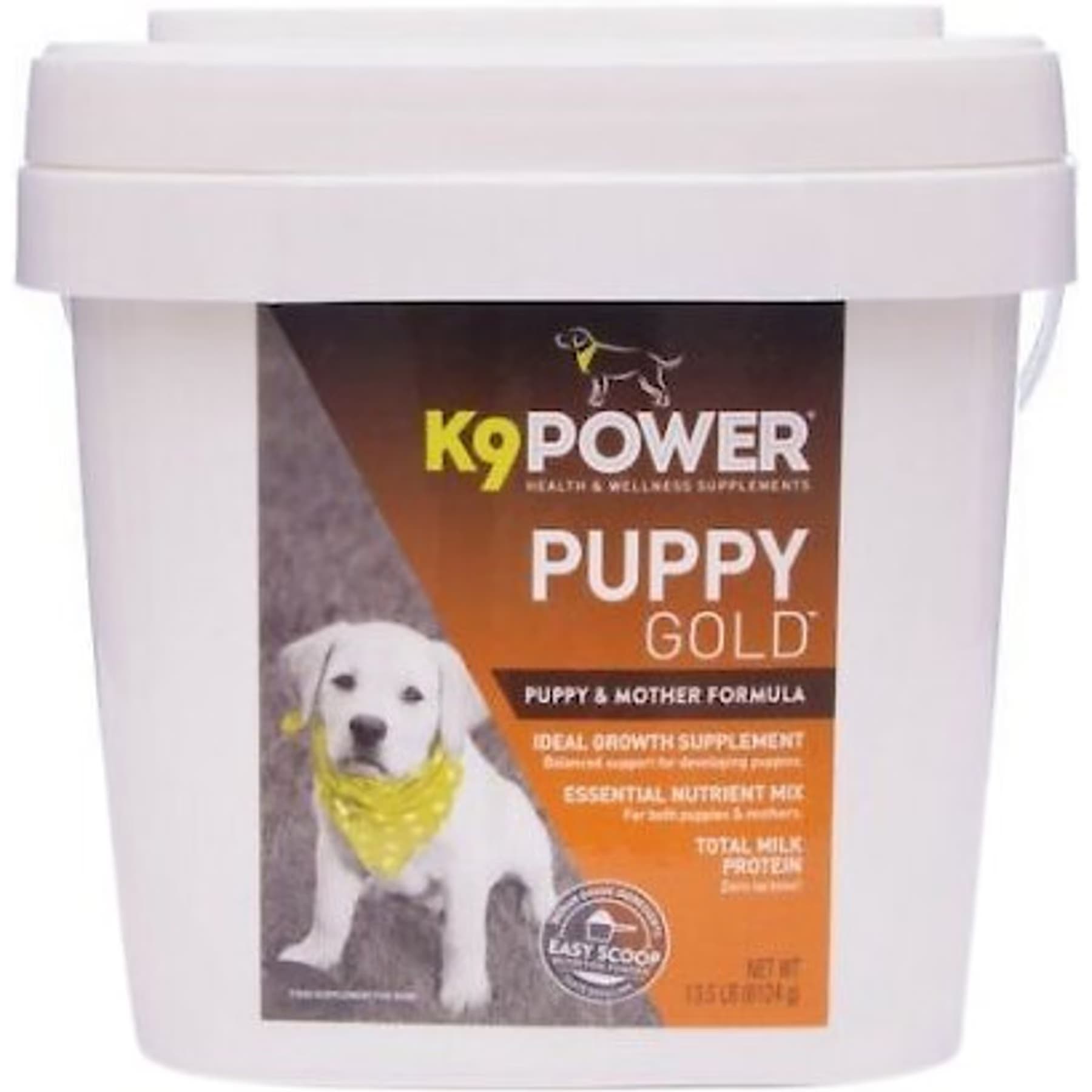 K9 POWER K9 POWER Puppy Gold Pork Flavored Powder Milk Supplement for Dogs, 1-lb