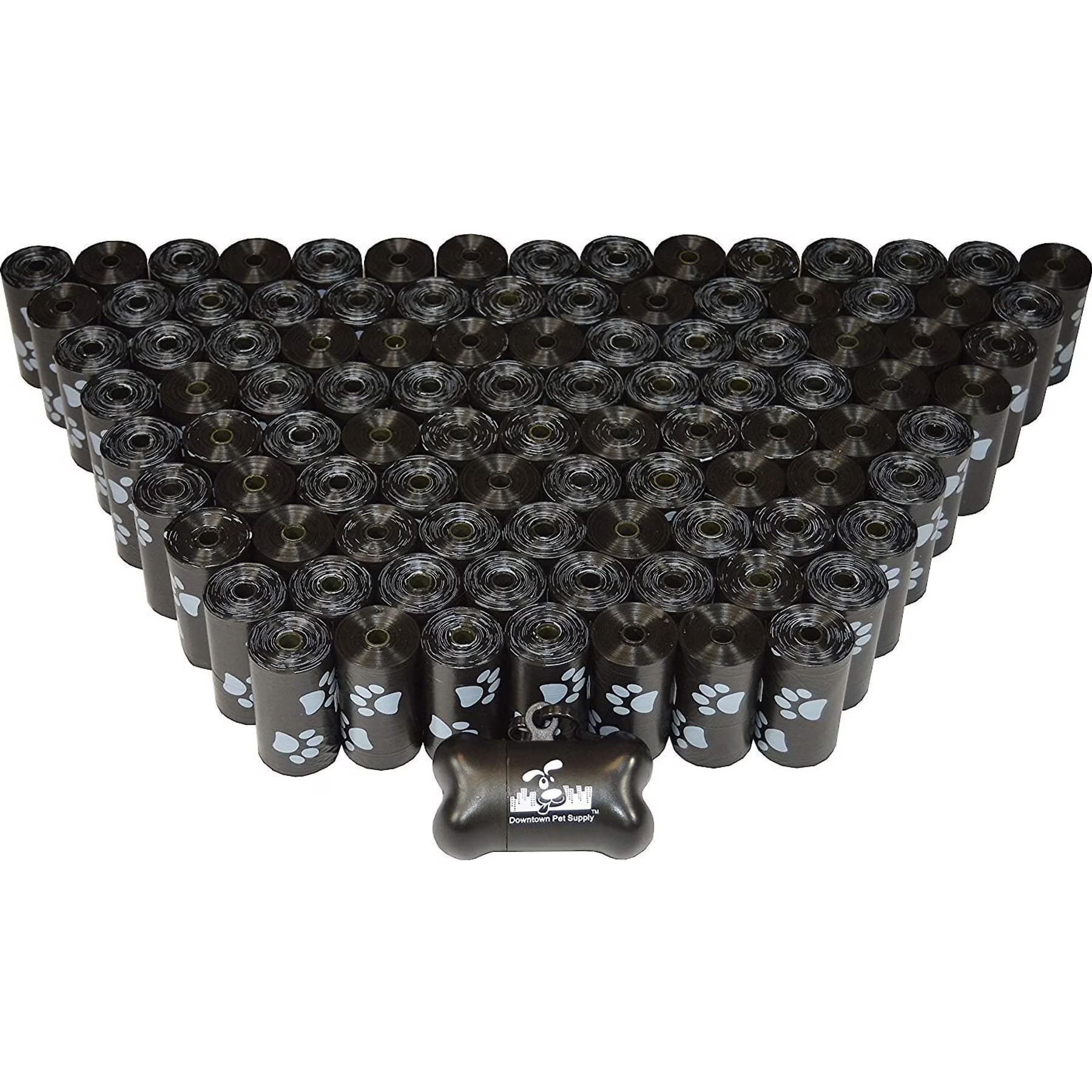 Downtown Pet Supply Downtown Pet Supply Dog Poop Bags & Dispensers — Black