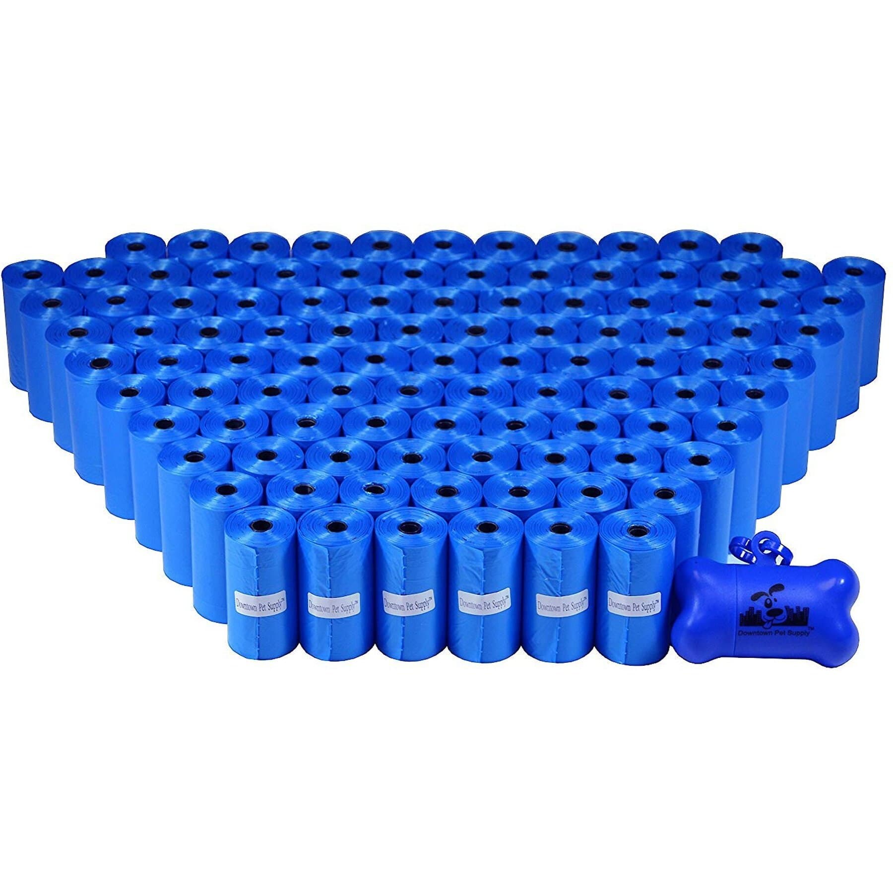 Downtown Pet Supply Downtown Pet Supply Dog Poop Bags & Dispensers — Blue
