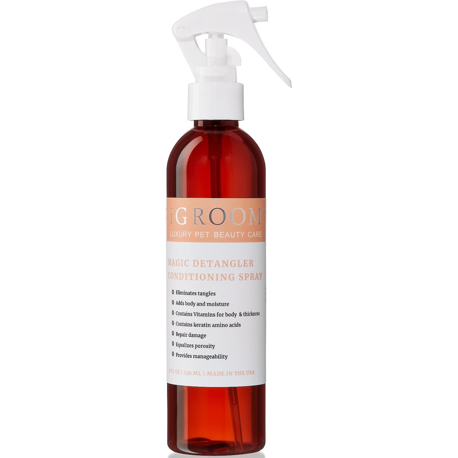 iGroom iGroom Magic Detangler Dog Conditioning Spray, 1-gal bottle