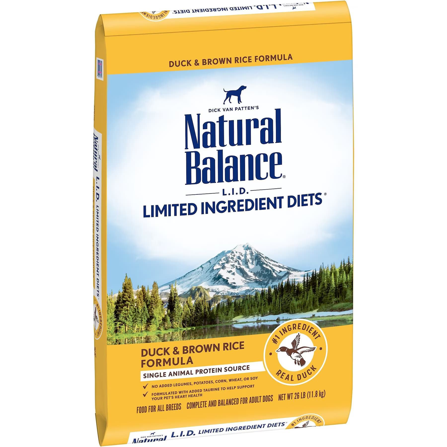 Natural Balance L.I.D. Limited Ingredient Diets Duck & Brown Rice Formula Dry Dog Food — view 4
