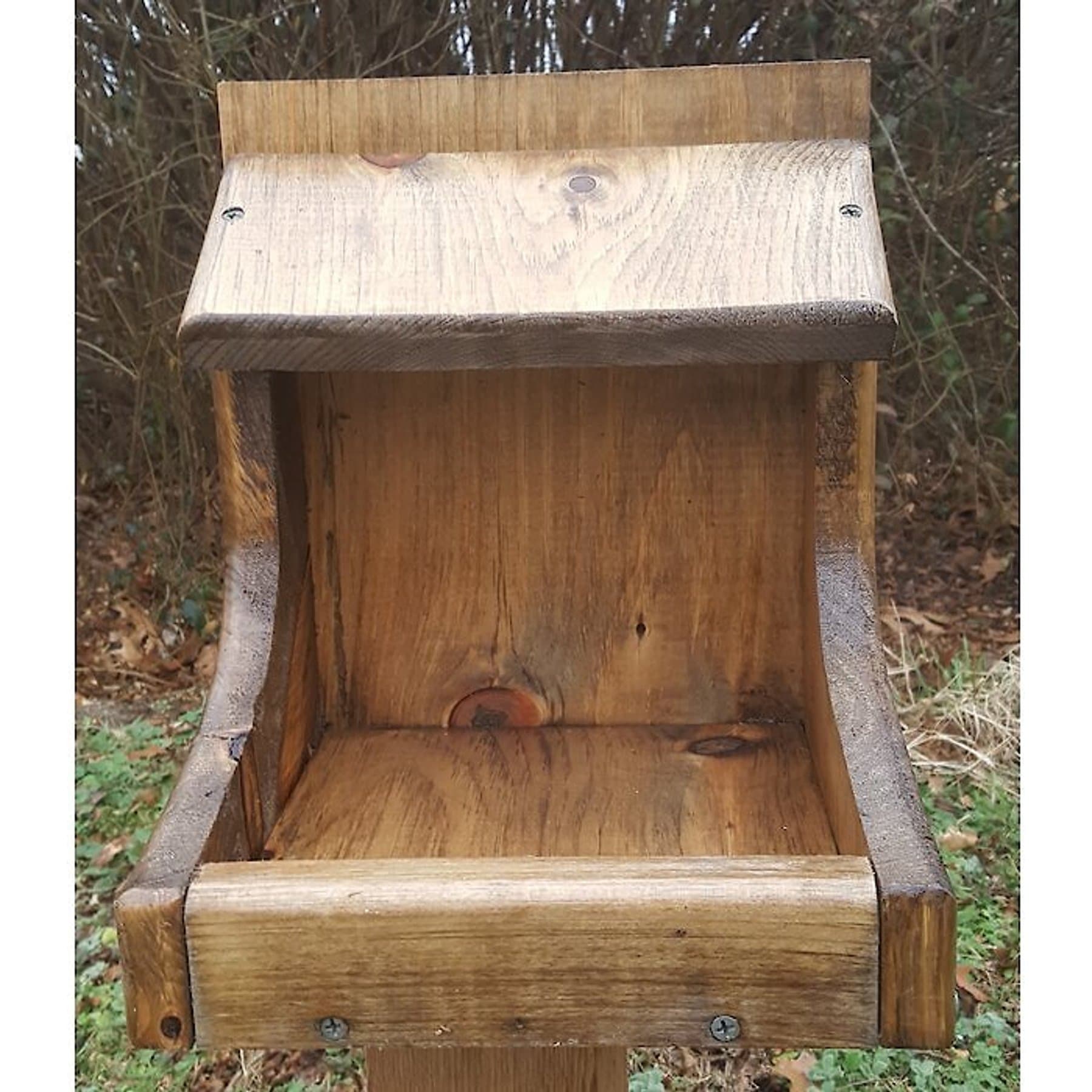 Bird Houses by Mark Bird Houses by Mark Nesting Bird Shelf, Dark Walnut