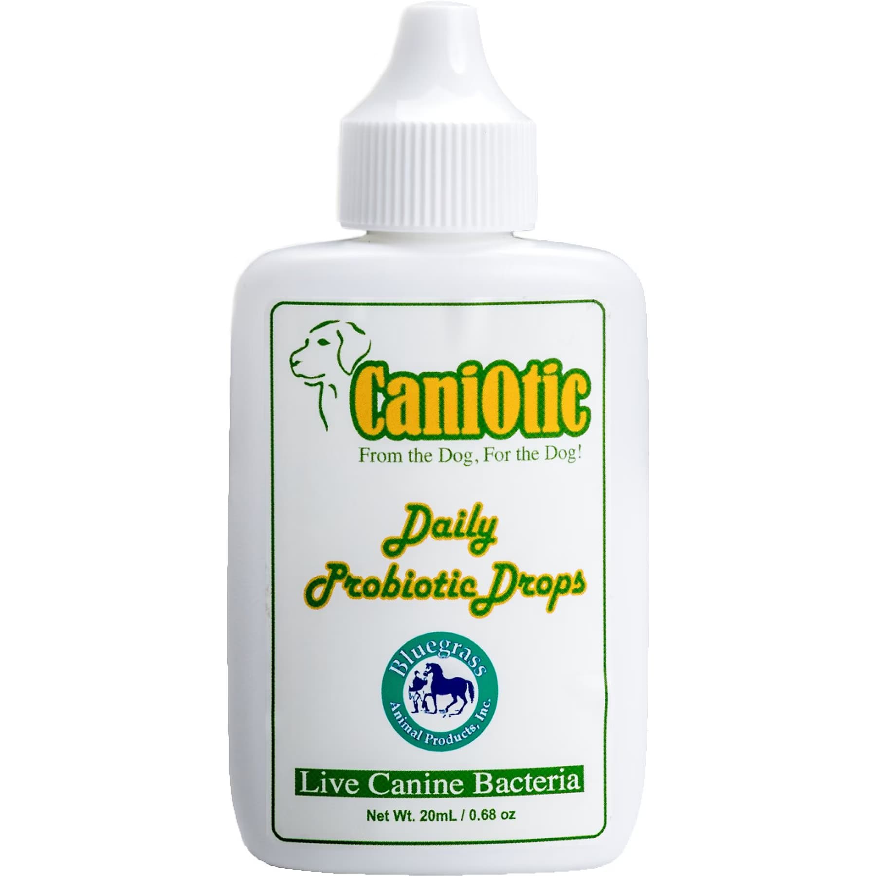 Bluegrass Animal Products Bluegrass Animal Products Caniotic Daily Probiotic Drops Live Canine Bacteria Dog Supplement, 20-mL bottle — Liquid