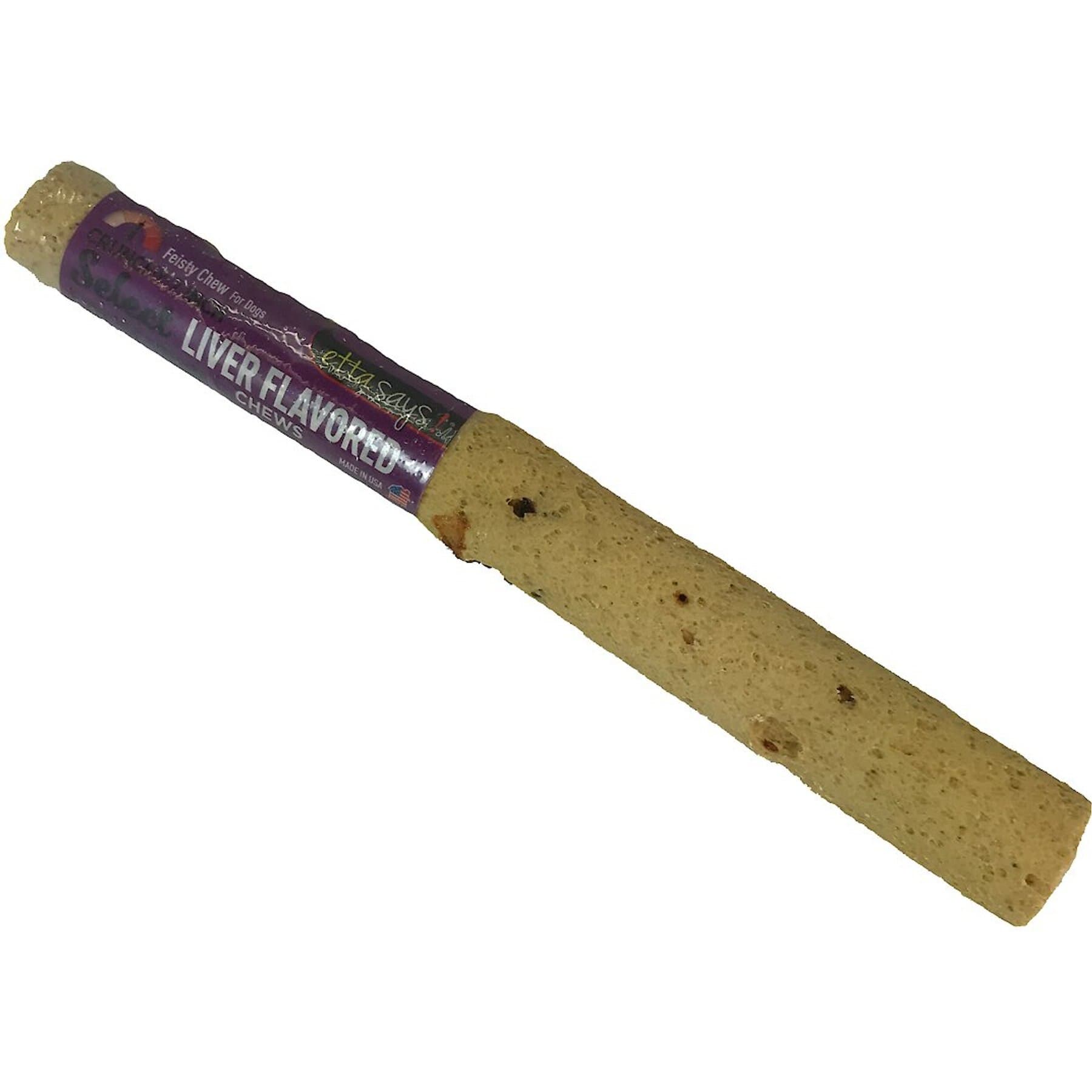 Etta Says! Etta Says! 7″ Select Hide-Free Liver Recipe Crunchy Dog Chews