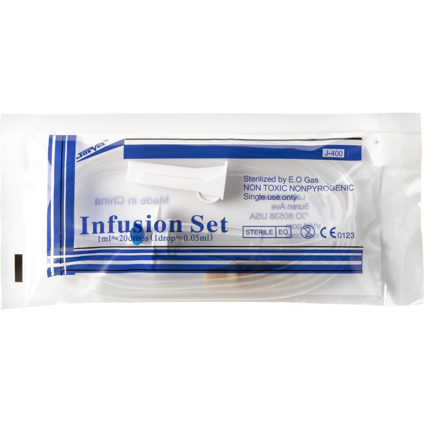 JorVet XX- Jorvet Infusion Set 72-in, 20 Drops per mL