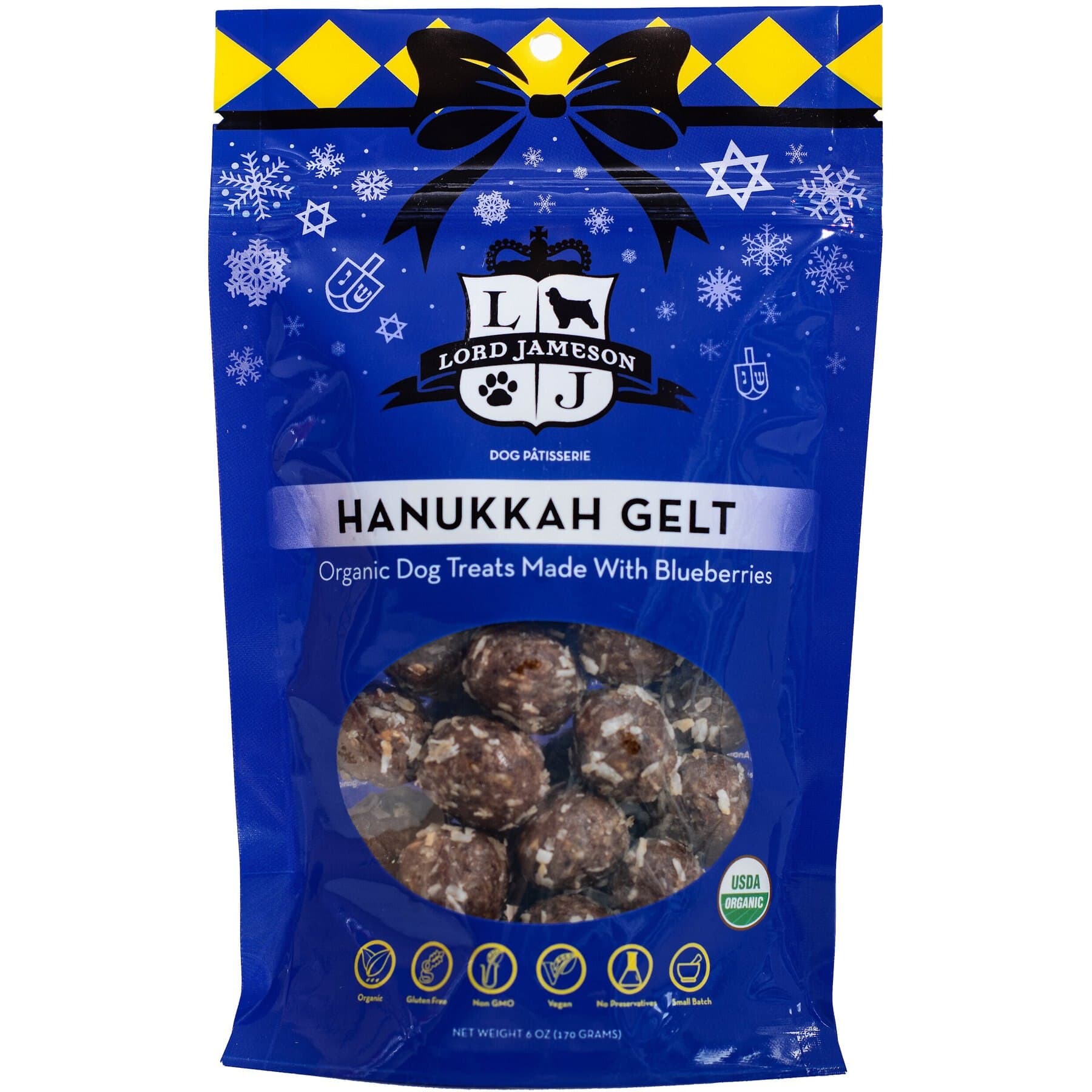 Lord Jameson Lord Jameson Hanukkah Gelt Vegan Dog Treats