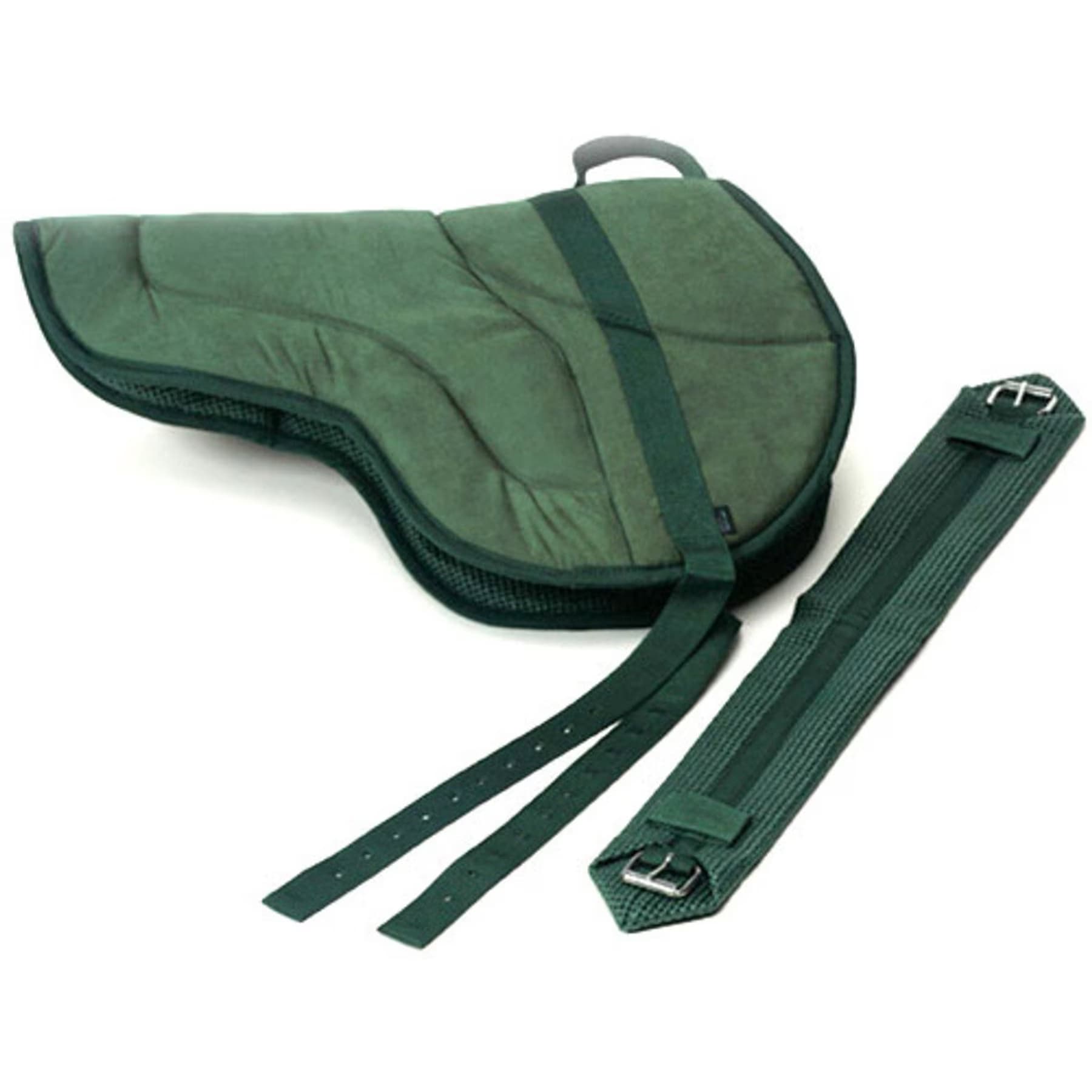 Best Friend Best Friend English Style Bareback Horse Pad, Hunter Green, Pony/Child