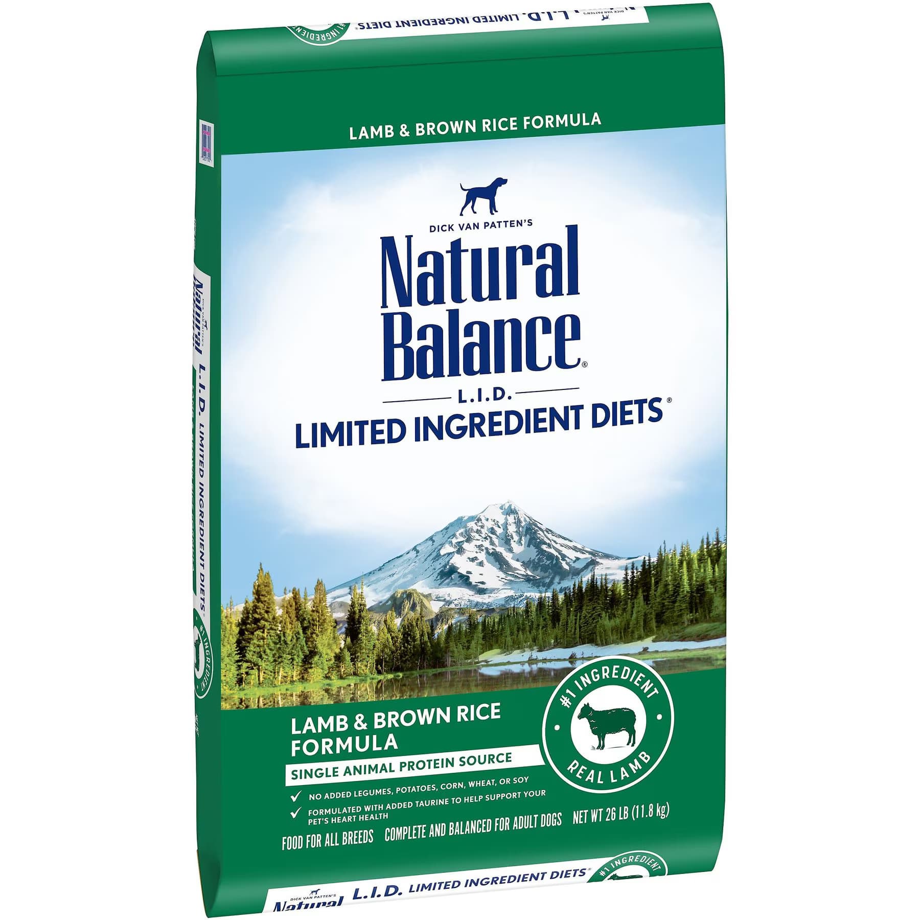 Natural Balance L.I.D. Limited Ingredient Diets Lamb & Brown Rice Formula Dry Dog Food — view 8