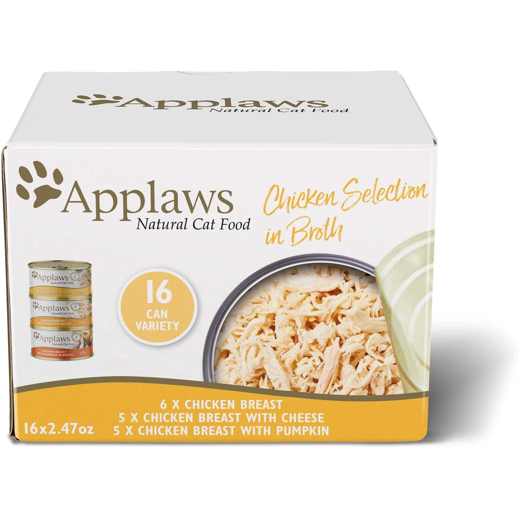 Applaws Applaws Chicken Selection in Broth Variety Pack Chicken Variety Wet Cat Food