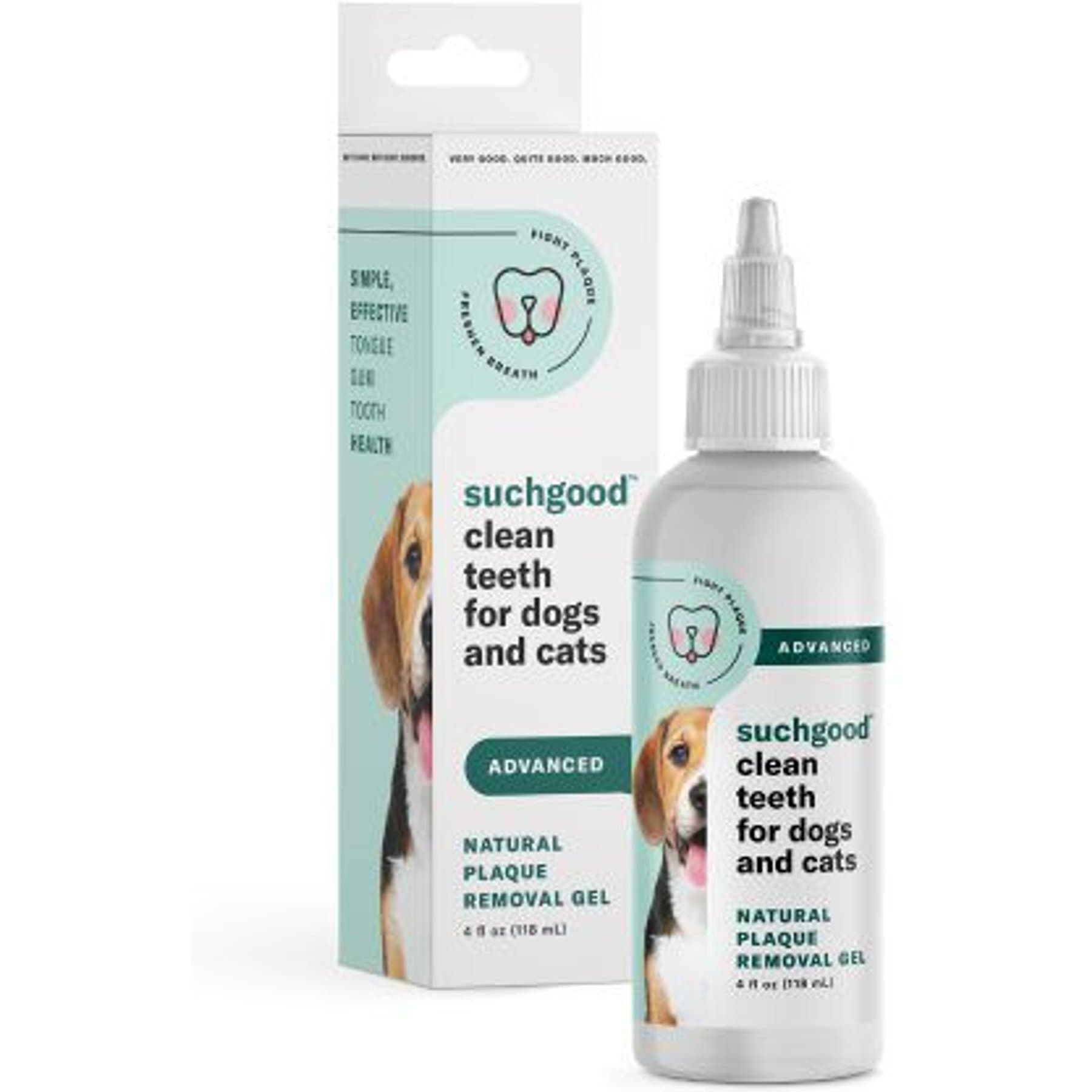 SUCHGOOD SUCHGOOD Oral Care Gel Cat & Dog Breath Freshner, 4-fl oz bottle