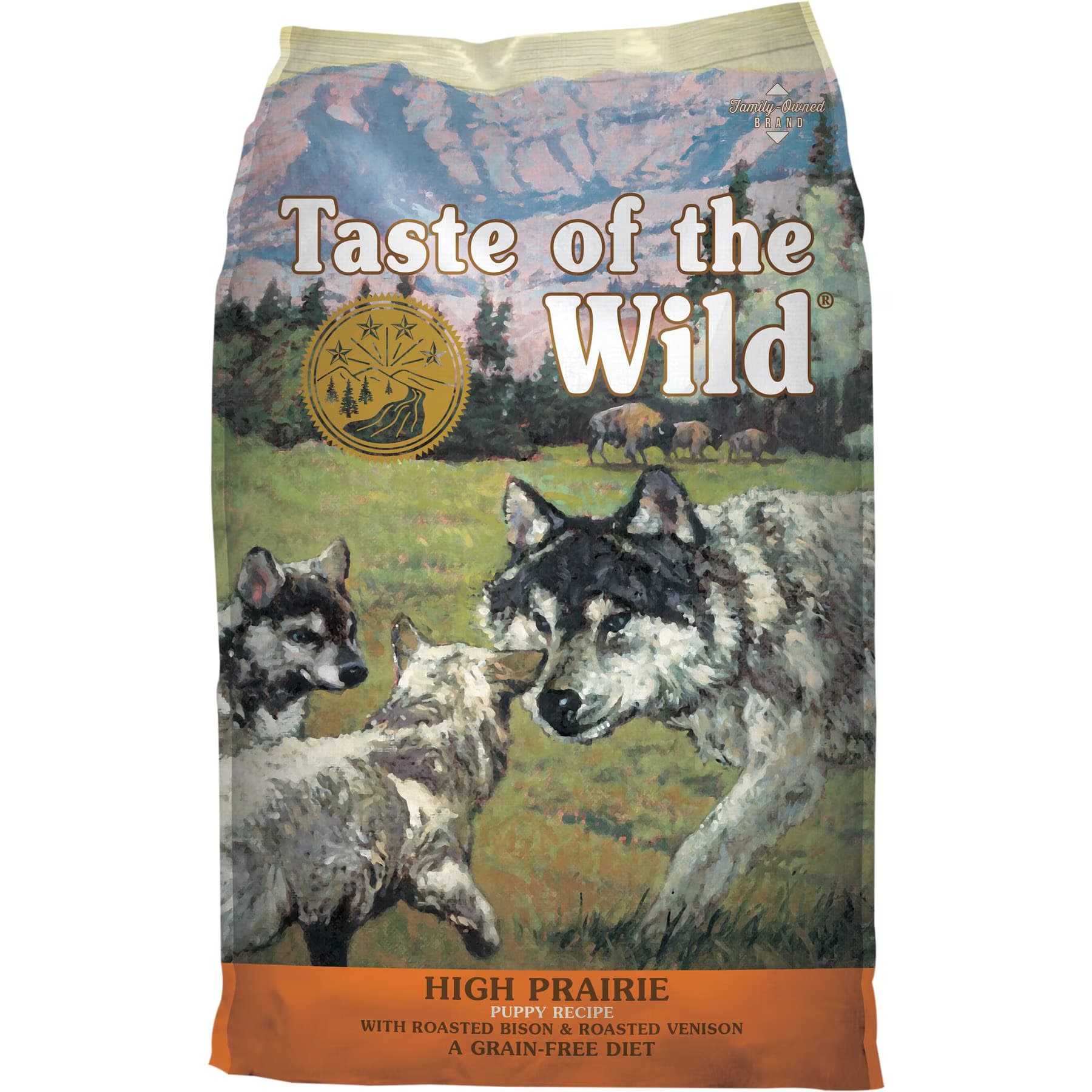 Taste of the Wild Taste of the Wild High Prairie Puppy Formula Grain-Free Dry Dog Food