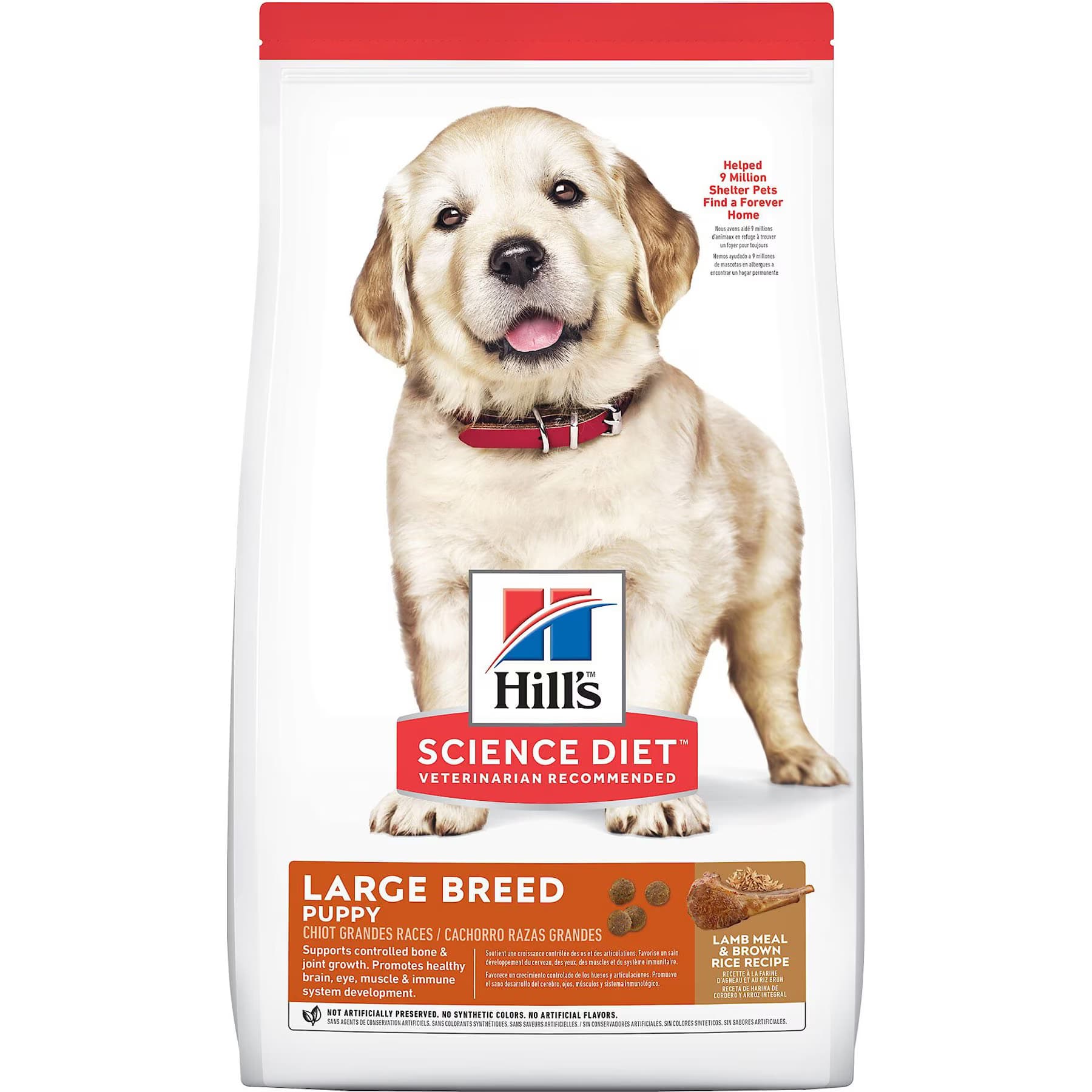 Hill's Science Diet X – Hill’s Science Diet Puppy Lamb Meal & Rice Recipe Large Breed Dry Dog Food
