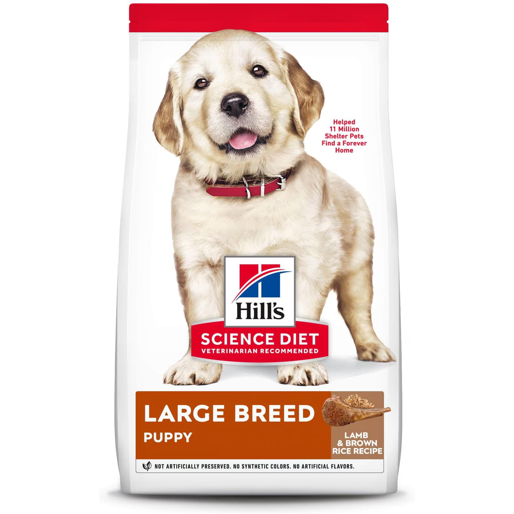 X - Hill's Science Diet Puppy Lamb Meal & Rice Recipe Large Breed Dry Dog Food — view 5