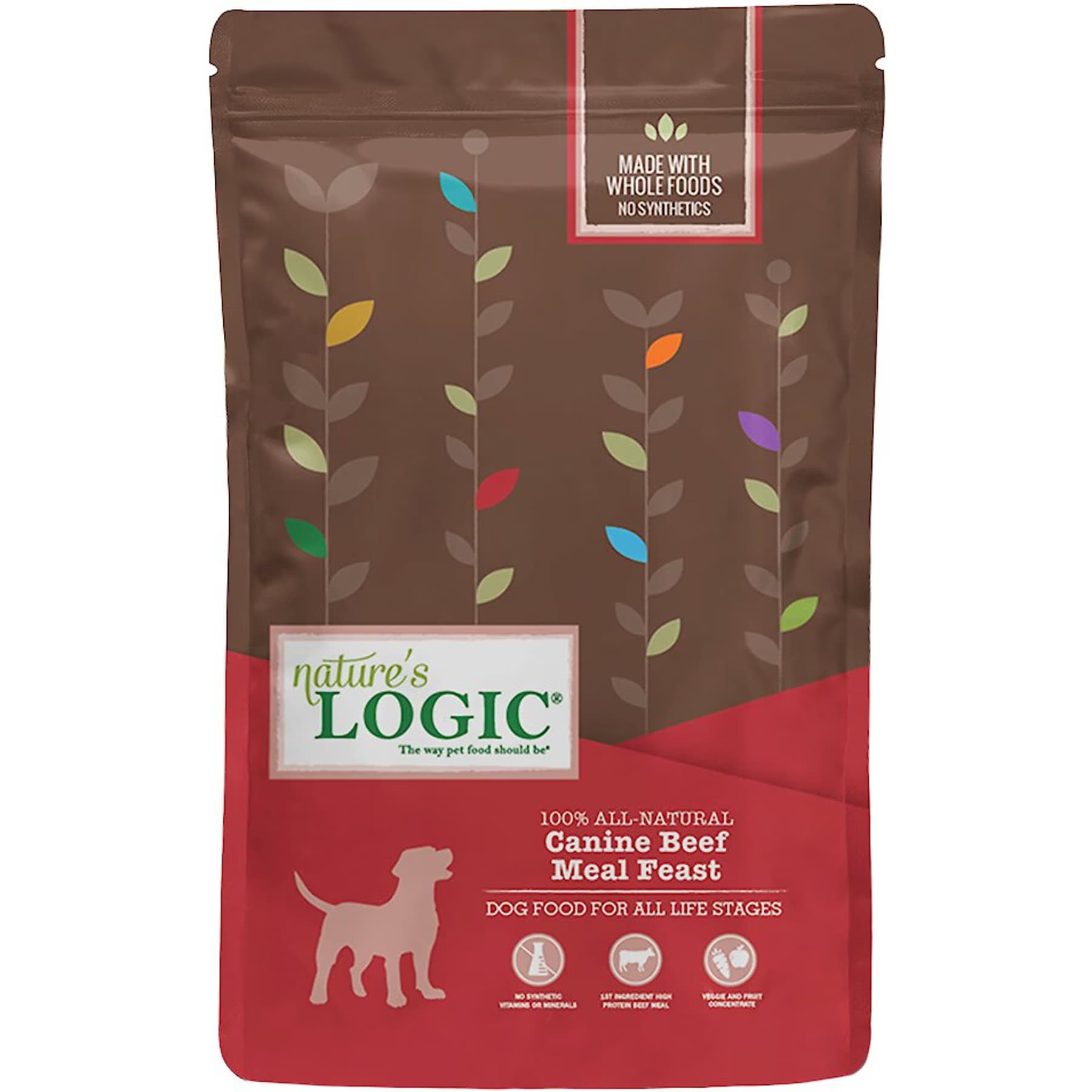 Nature's Logic 100% Natural Canine Beef Meal Feast All Life Stages Dry Dog Food — view 2