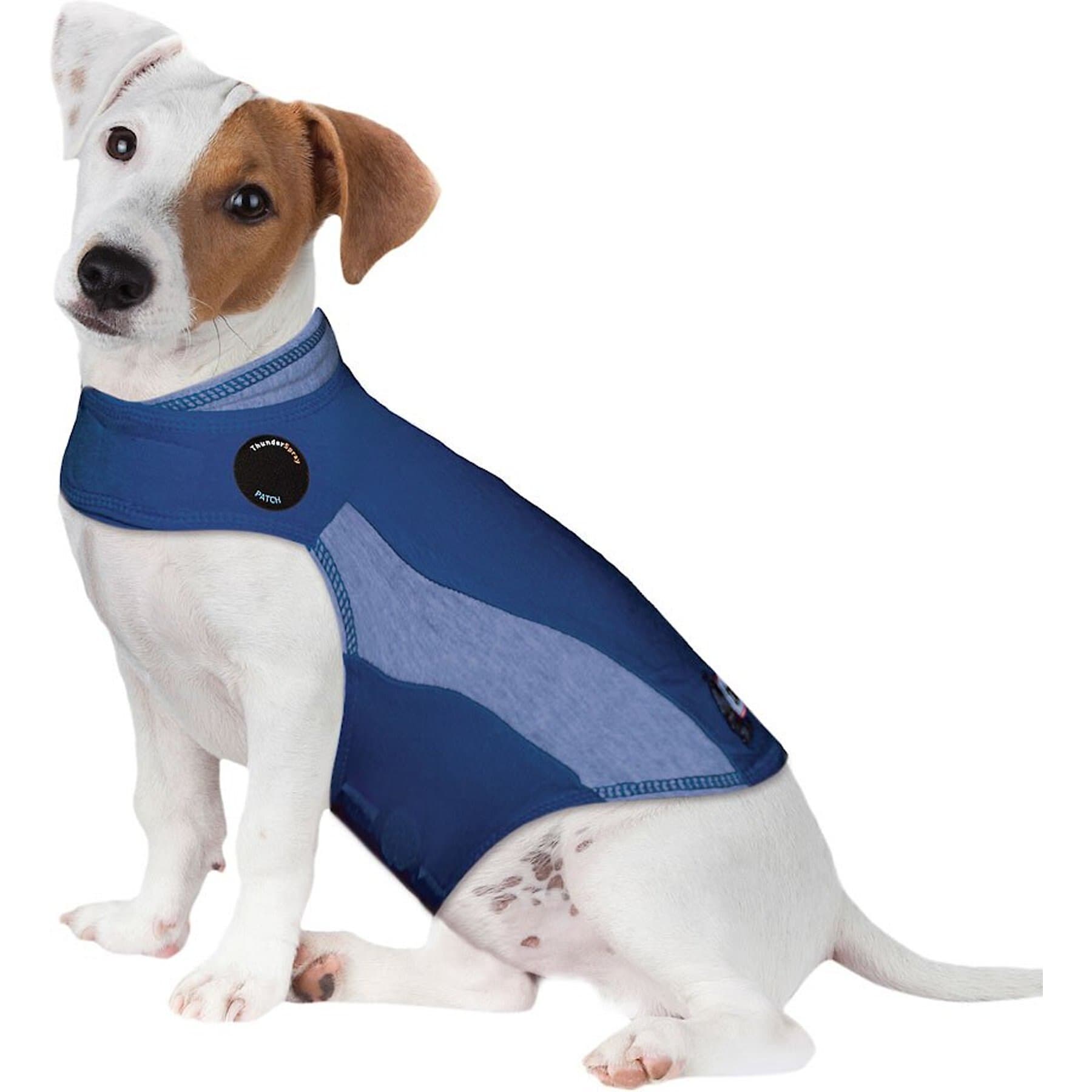 ThunderShirt ThunderShirt Polo Anxiety Vest for Dogs, Blue, XX-Small