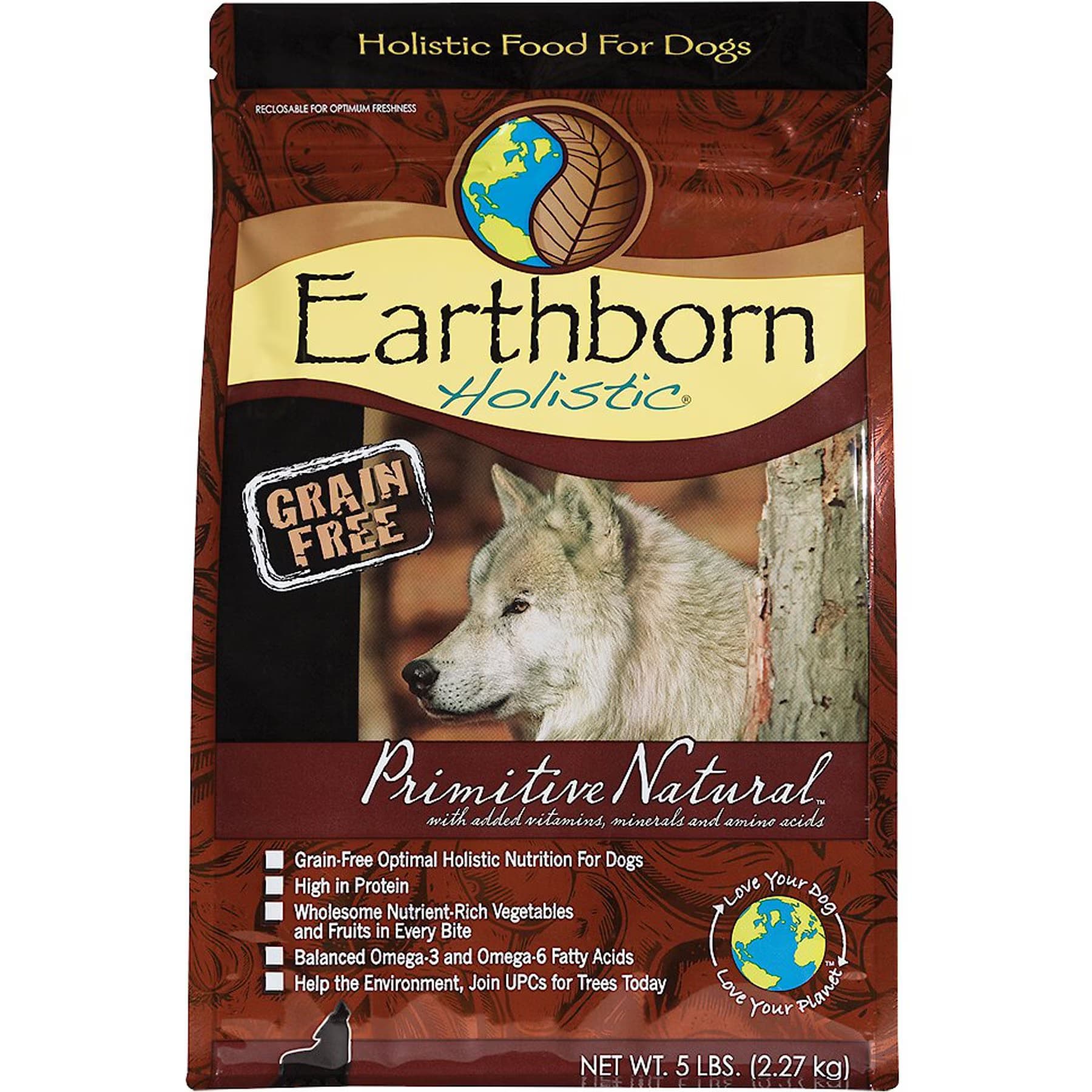 Earthborn Holistic Earthborn Holistic Primitive Natural Turkey Meal & Vegetables Grain-Free Dry Dog Food