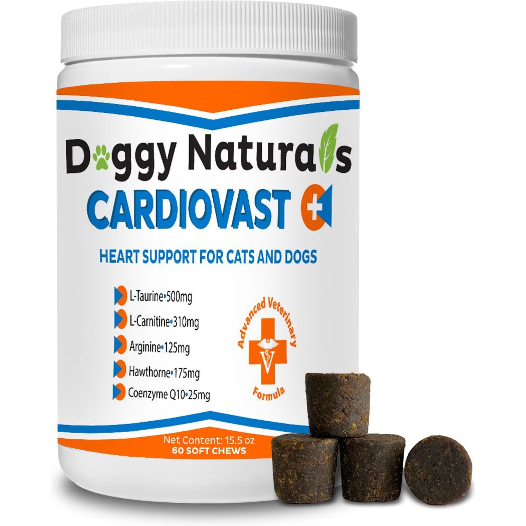 Pet Health Pharma Pet Health Pharma Cardiovast Heart Health Support Chicken Flavored Soft Chews Supplement for Cats & Dogs
