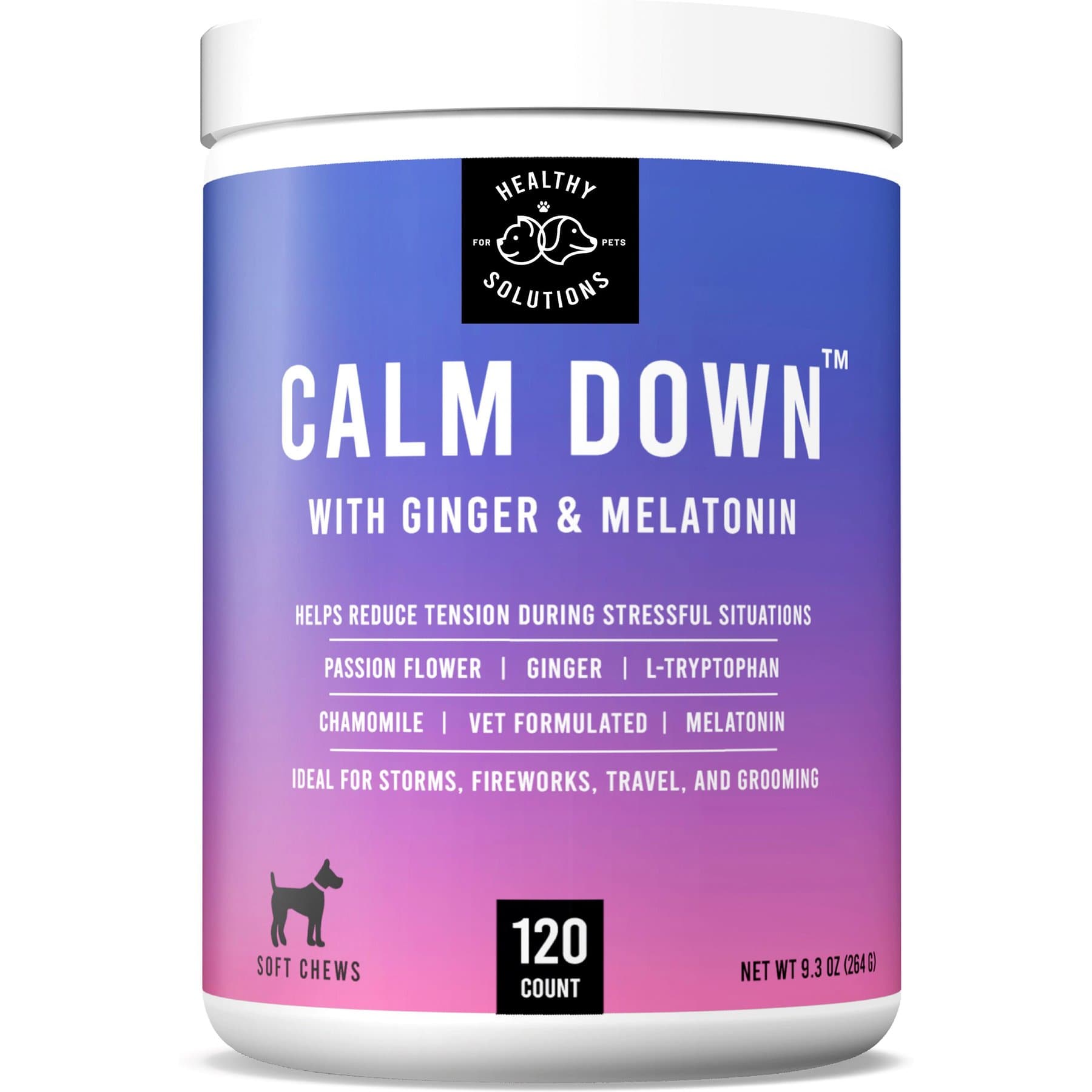 Healthy Solutions for Pets Healthy Solutions for Pets Calming Supplement Dog Treat