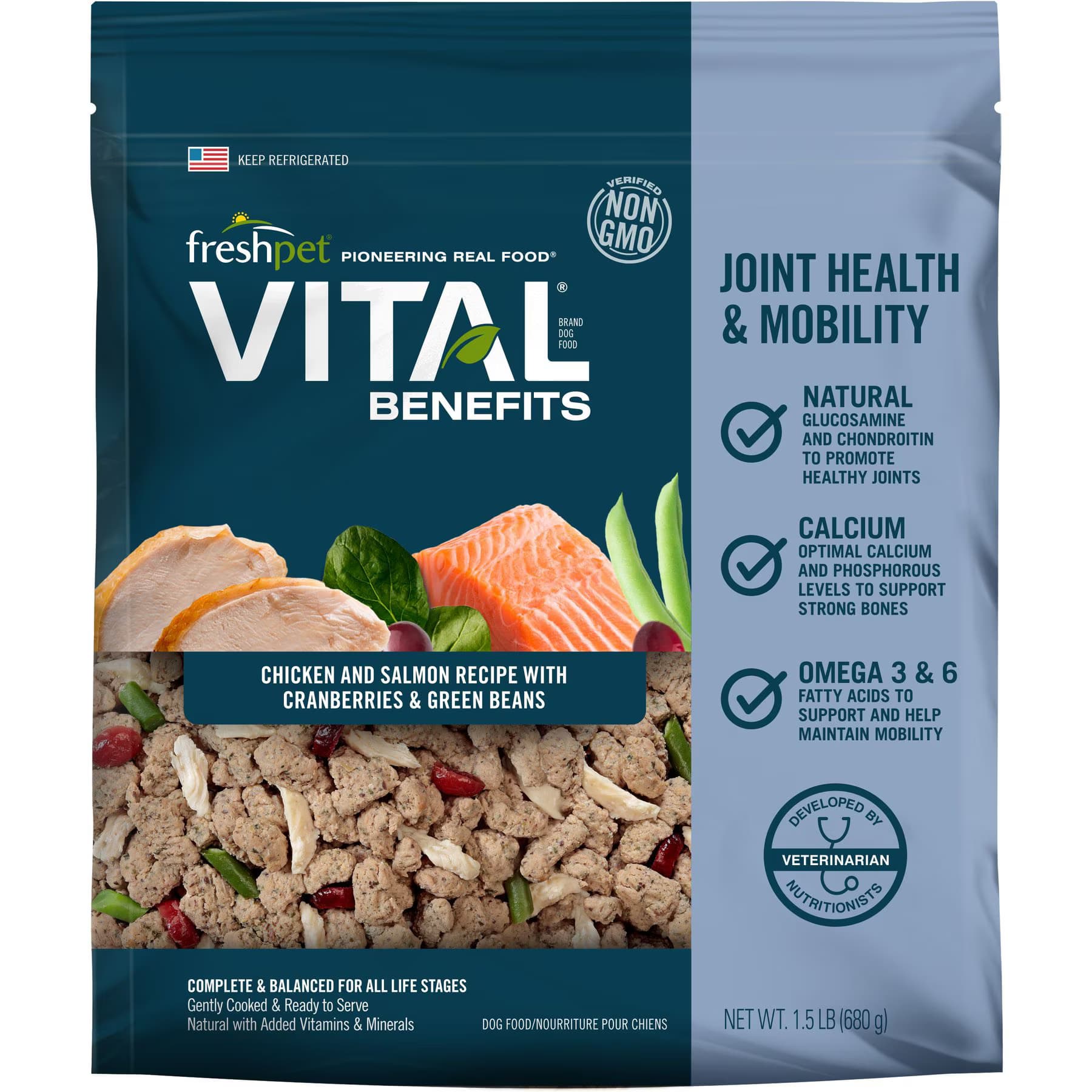 Freshpet X – Freshpet Vital Benefits Joint Health & Mobility Fresh Dog Food