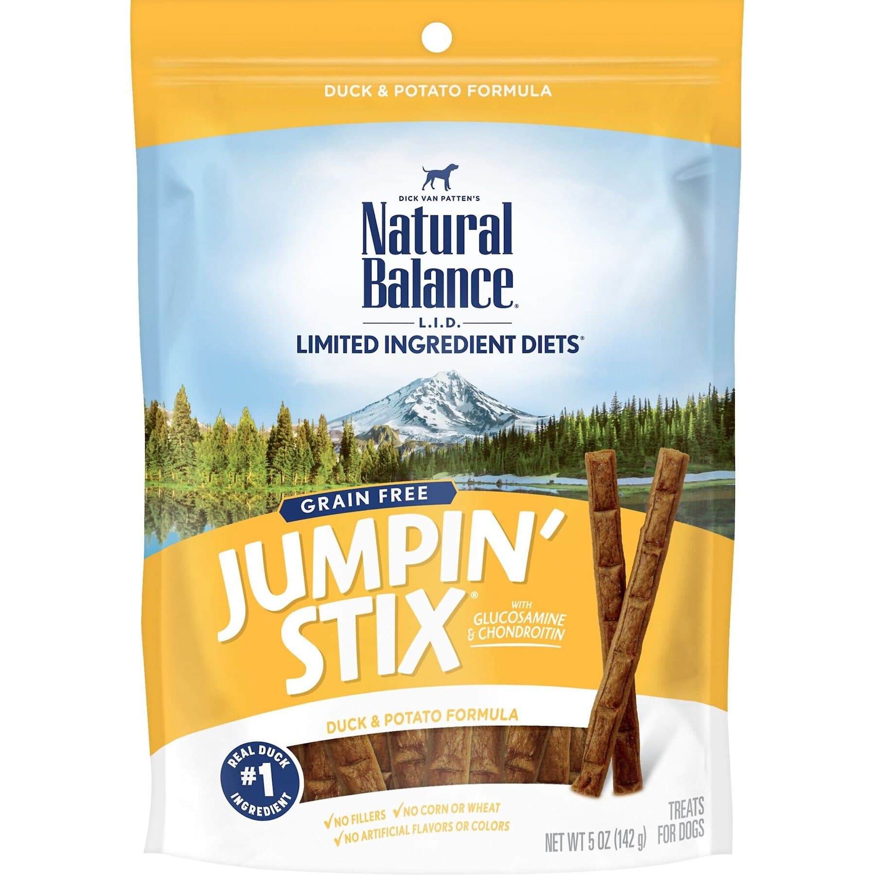Natural Balance Natural Balance Limited Ingredient Diets Jumpin’ Stix Duck & Potato Formula Dog Treats
