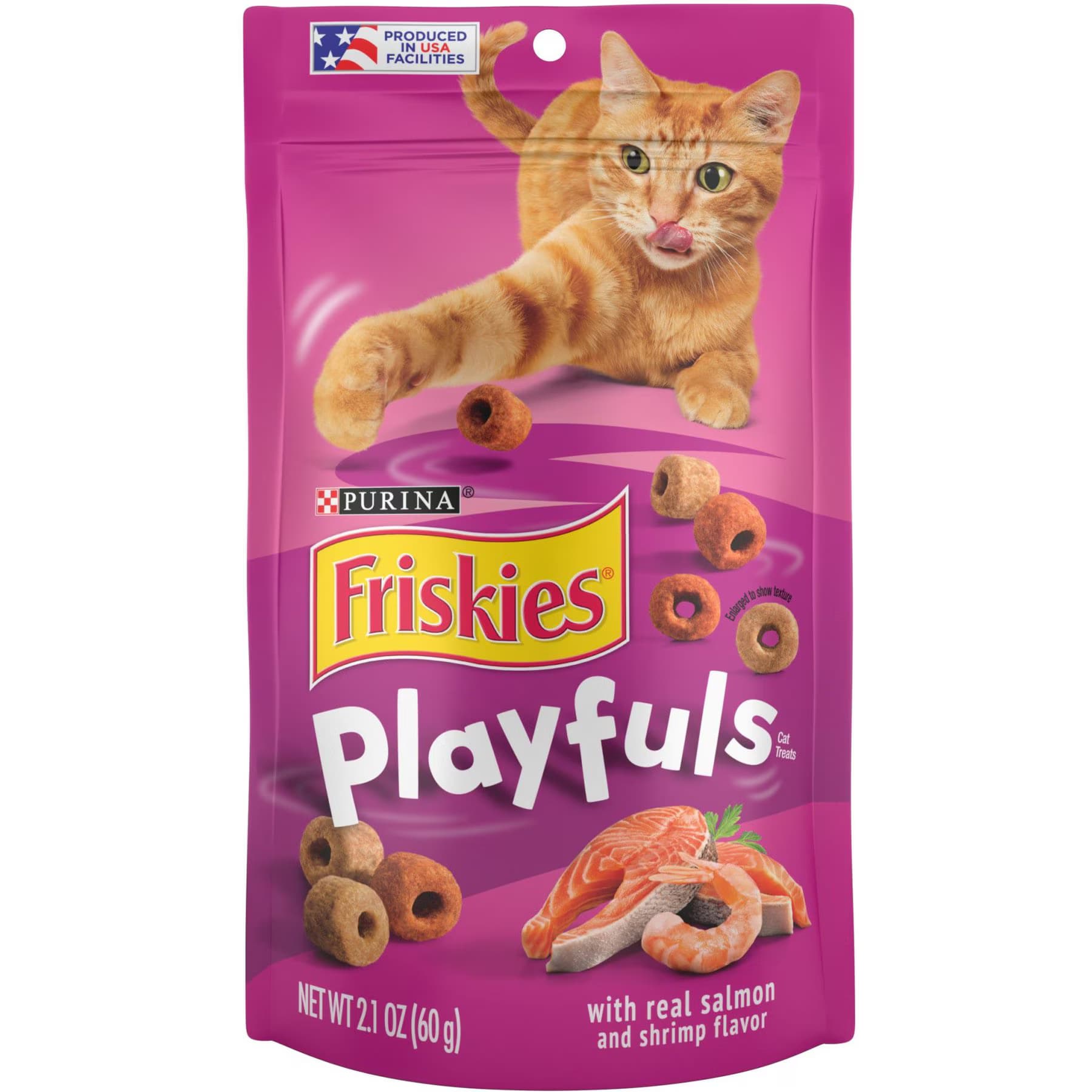 Friskies Friskies Playfuls with Salmon & Shrimp Flavor Cat Treats
