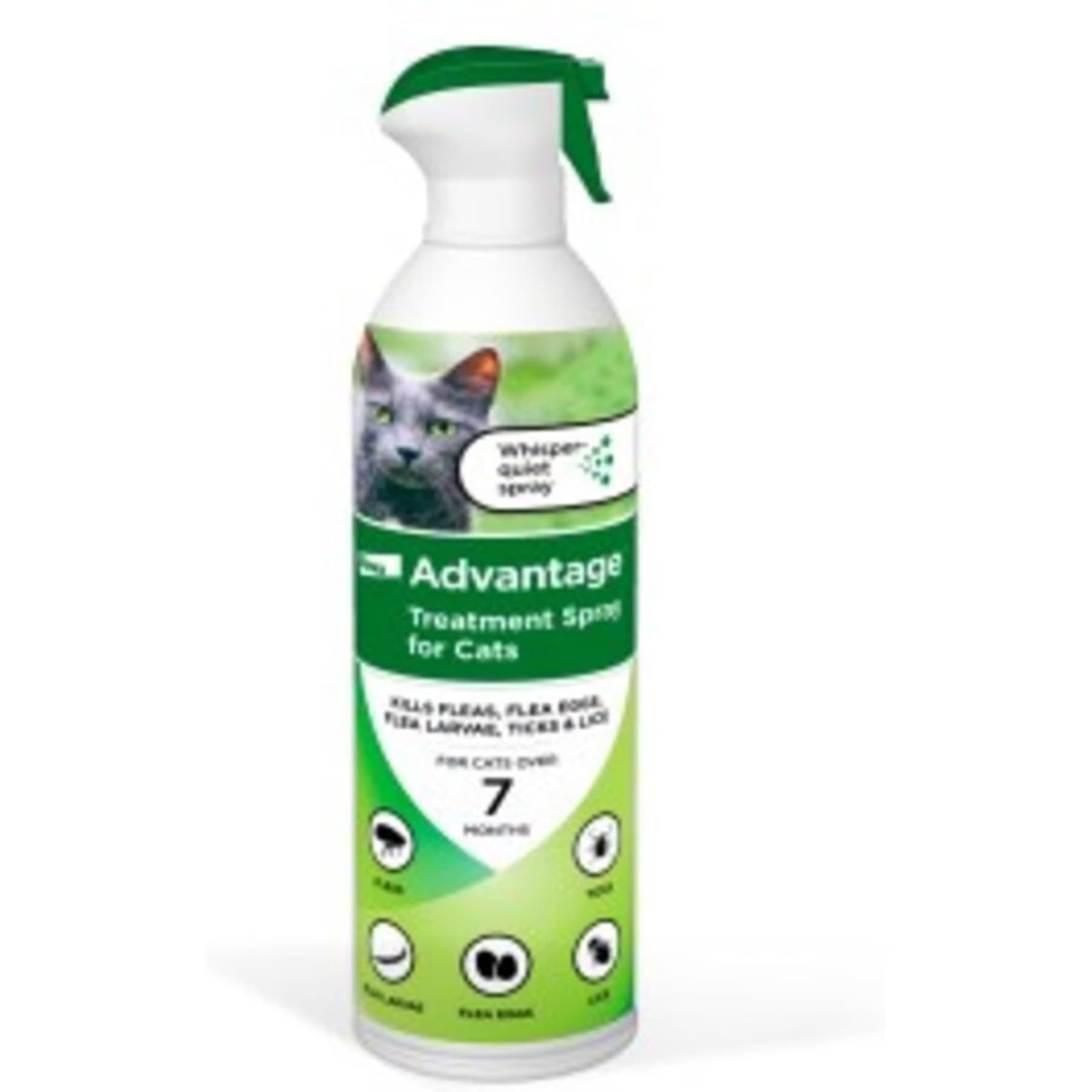 Advantage Flea Treatment Spray for Cats, 8-fl oz bottle — view 2
