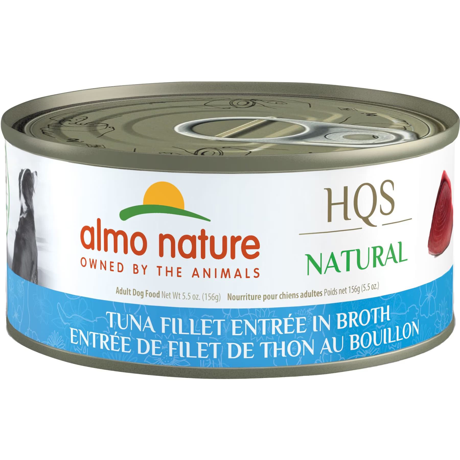 Almo Nature Almo Nature Natural HQS Tuna Fillet Entree in Broth Wet Dog Food