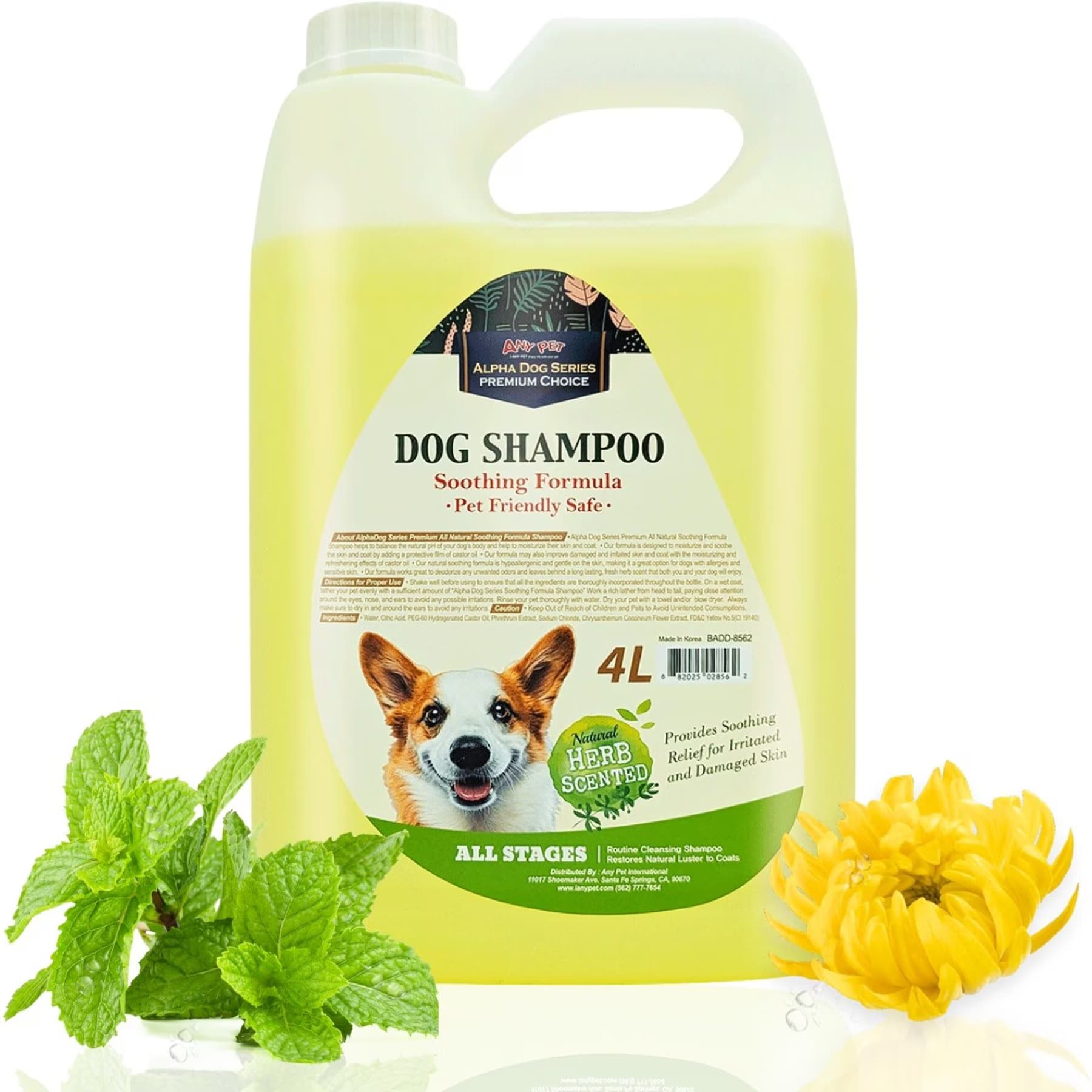 Alpha Dog Series Alpha Dog Series Herbal Flea & Tick Formula Scent Dog Shampoo & Conditioner, 26.4-fl oz bottle