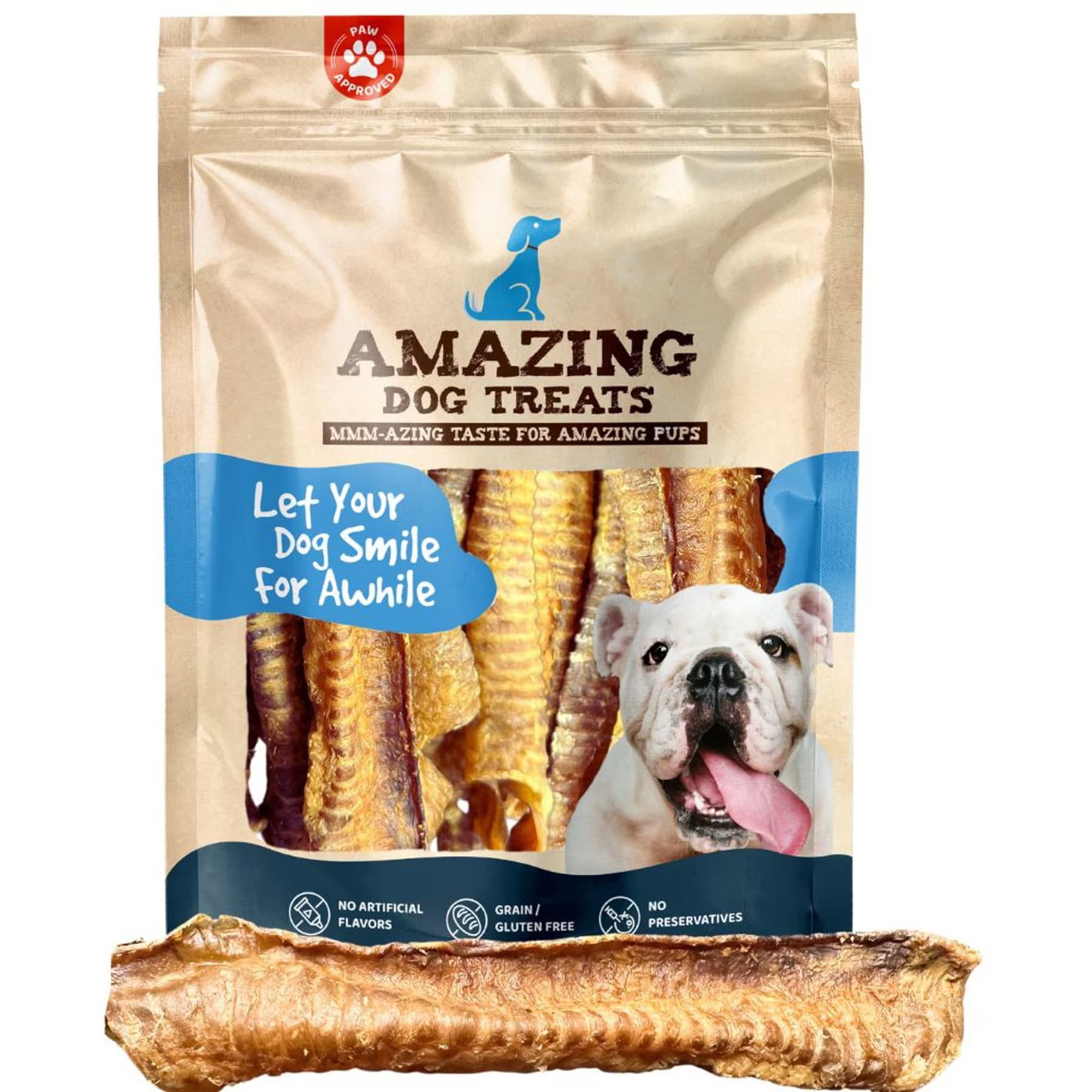 Amazing Dog Treats Amazing Dog Treats Lamb Trachea Dog Treats