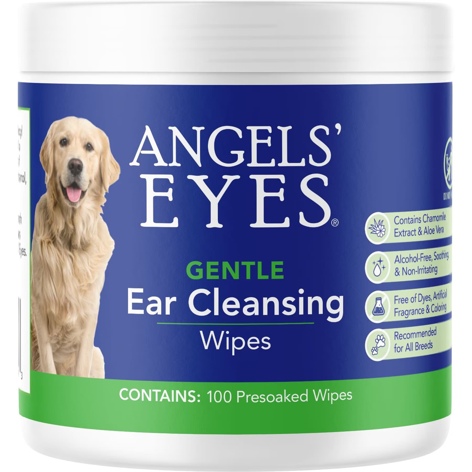 Angels' Eyes Angels’ Eyes Gentle Dog Ear Cleaning Wipes