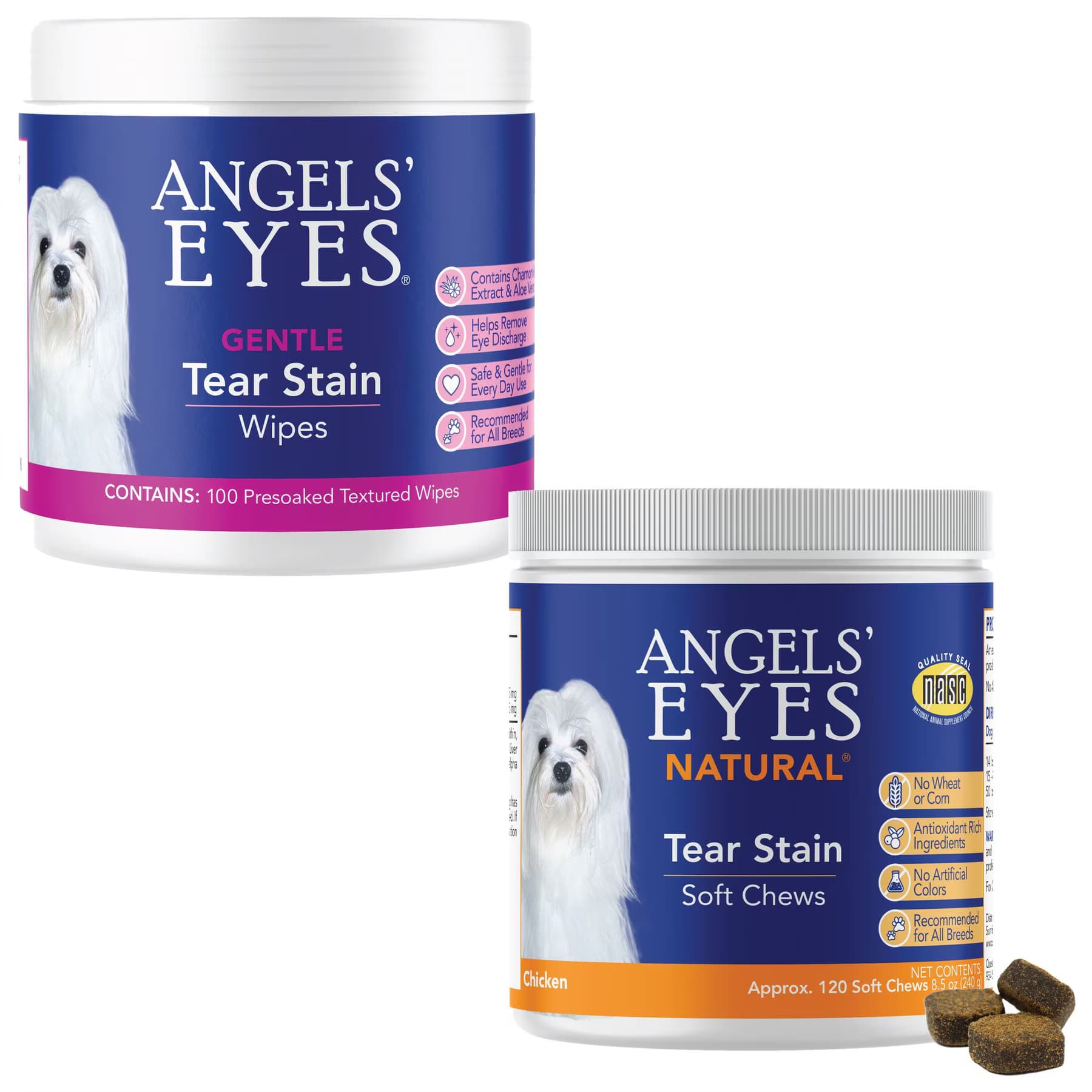 Angels' Eyes Angels’ Eyes Gentle Tear Stain Wipes