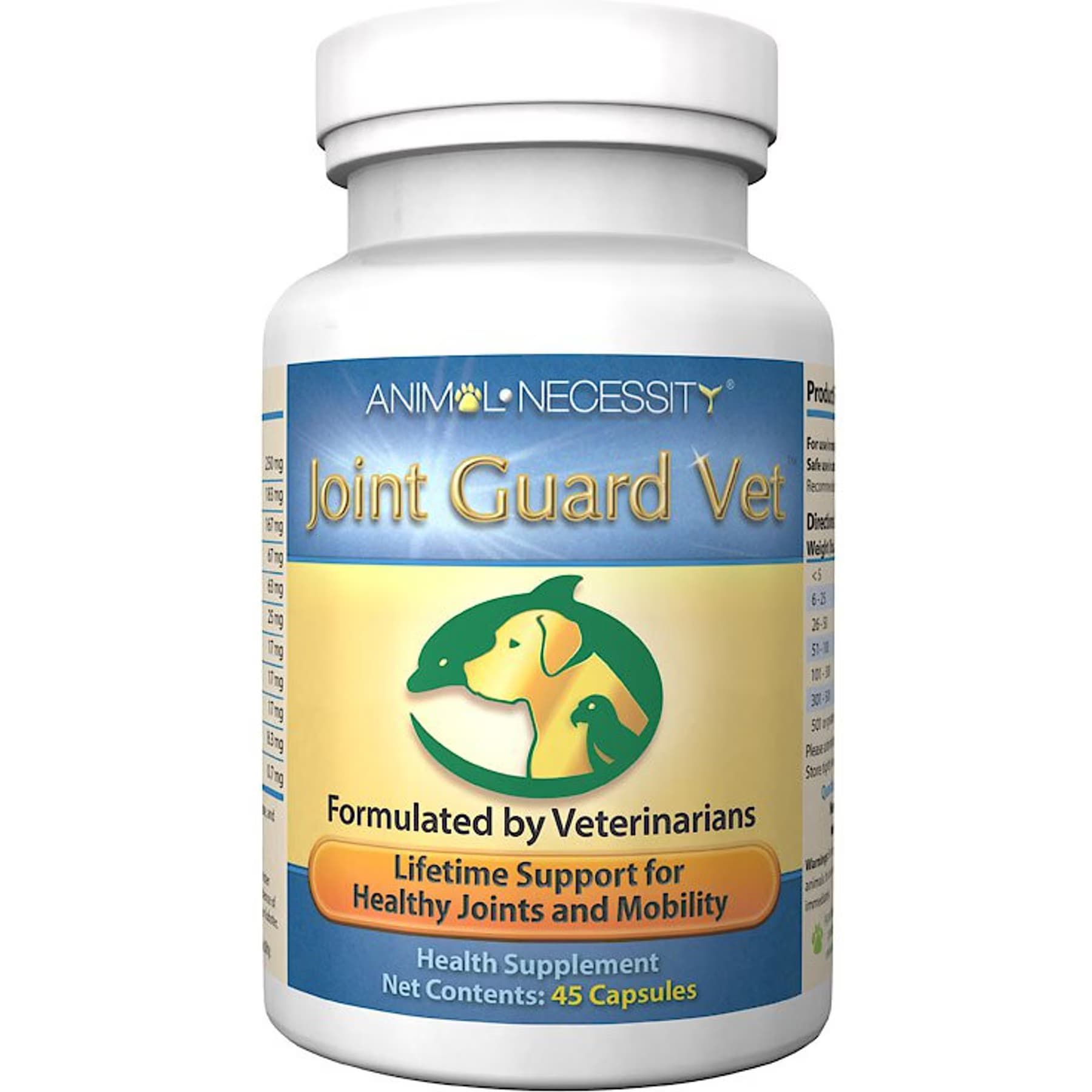 Animal Necessity Animal Necessity Joint Guard Vet Hip & Joint Dog Supplement