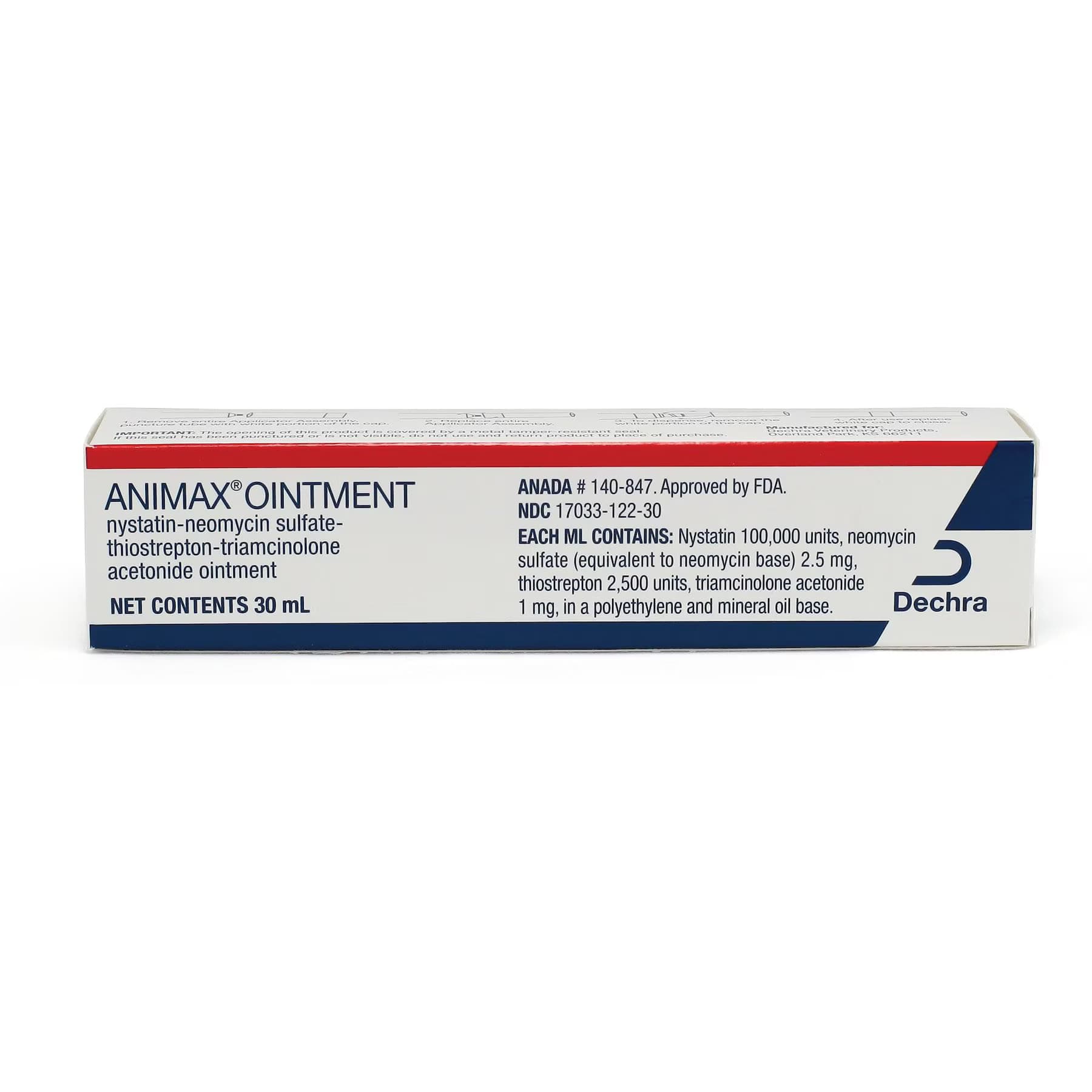 Animax Animax Ointment for Dogs & Cats, 7.5-mL — 100,000 units/mL