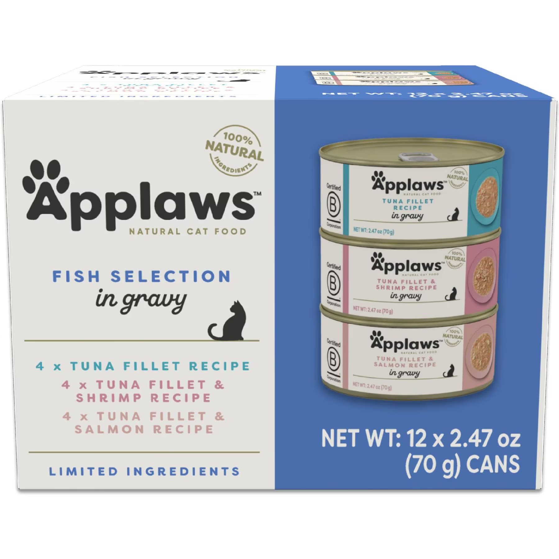 Applaws Applaws Tuna Flavors in Gravy Variety Pack Wet Cat Food