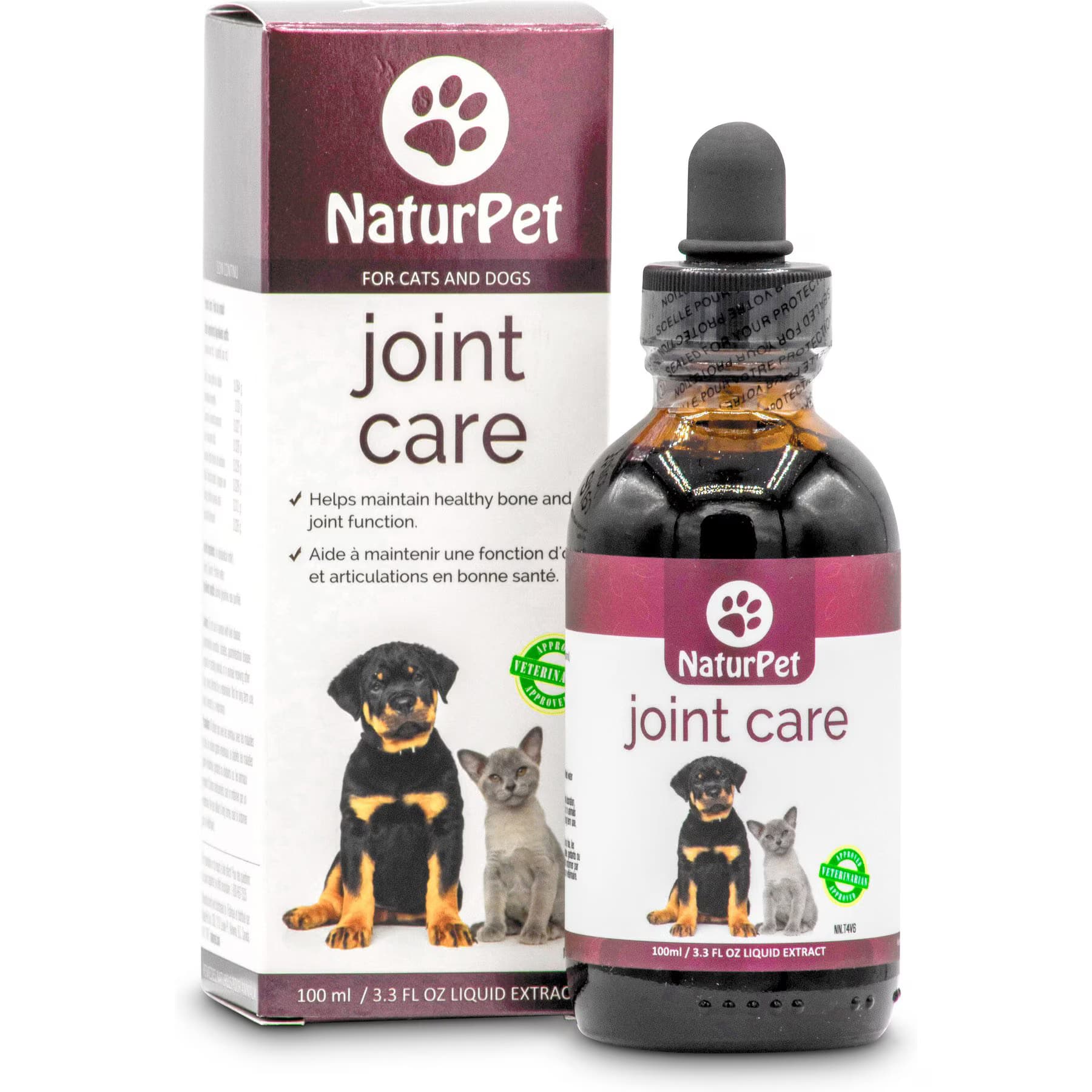 Arrowleaf Pet Joint Care Hip & Joint Mobility Liquid Supplement for Cats & Dogs 100-ml bottle — view 2