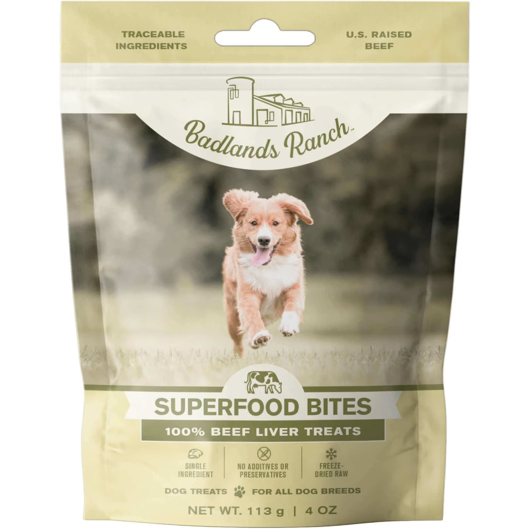 Badlands Ranch Badlands Ranch Beef Liver Grain-Free Freeze-Dried Raw Dog Treats