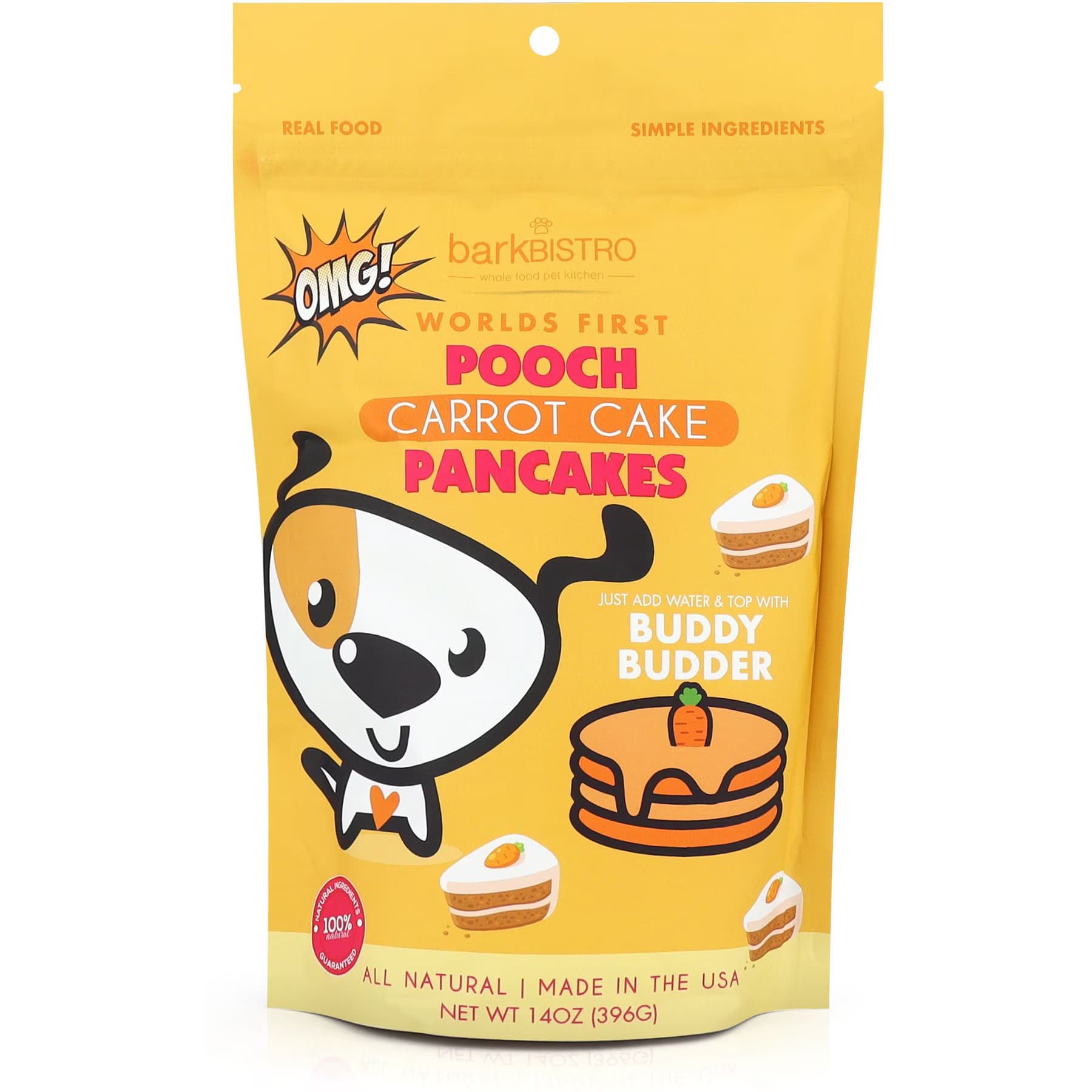 Bark Bistro Company Bark Bistro Company Carrot Cake Pooch Pancakes Dog Treat