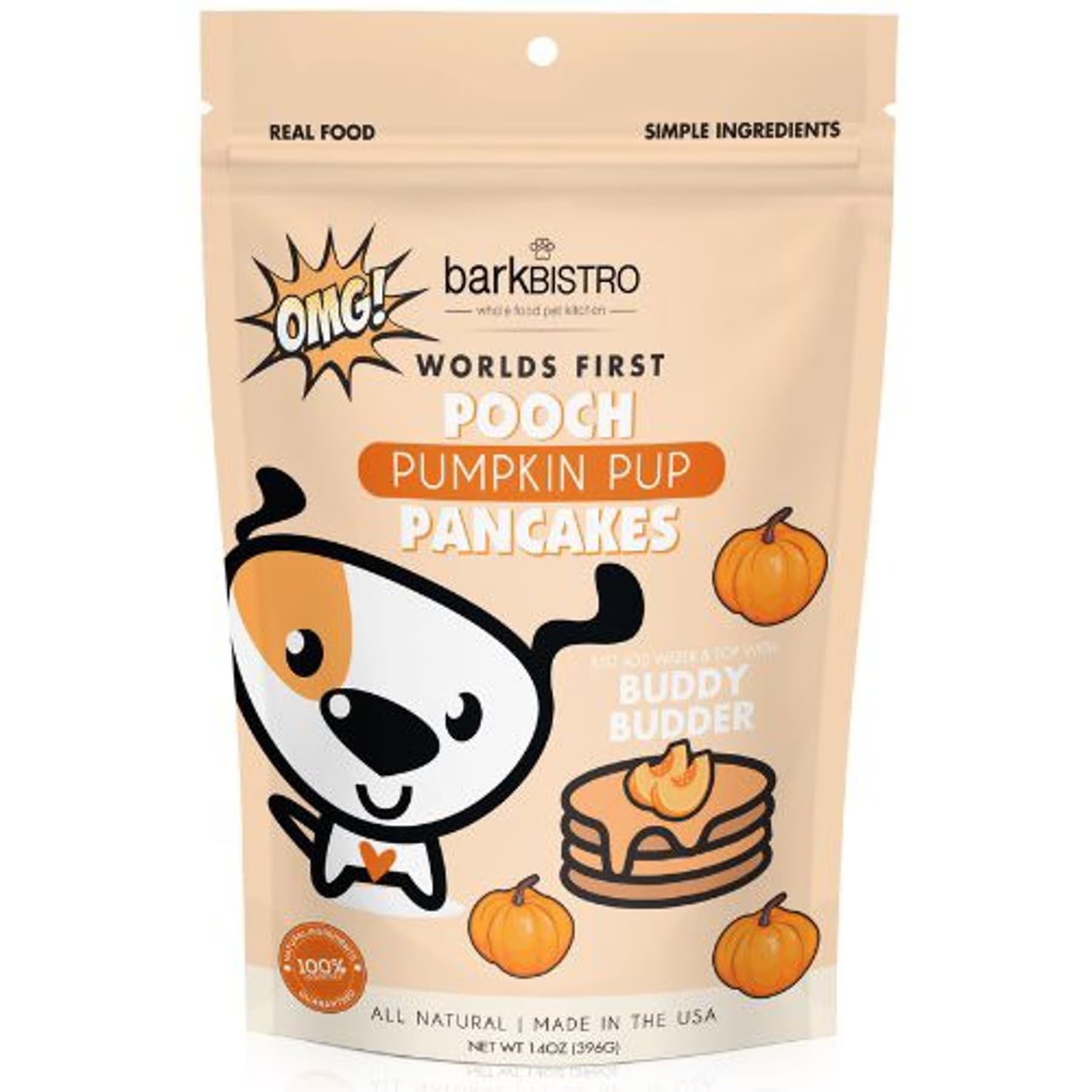 Bark Bistro Company Bark Bistro Company Pooch Pancakes Pumpkin Pup Dog Treat