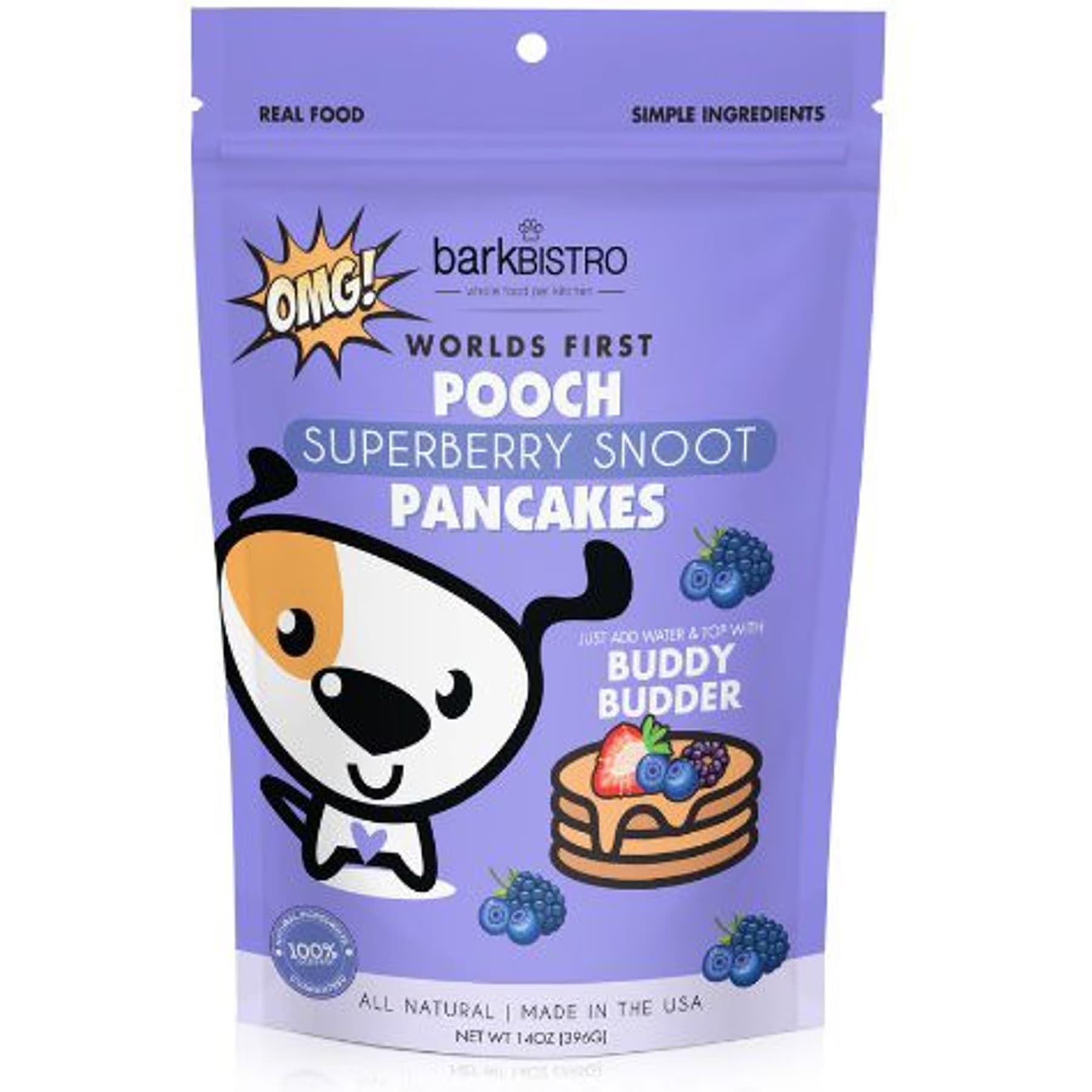 Bark Bistro Company Bark Bistro Company Pooch Pancakes Superberry Snoot Dog Treat