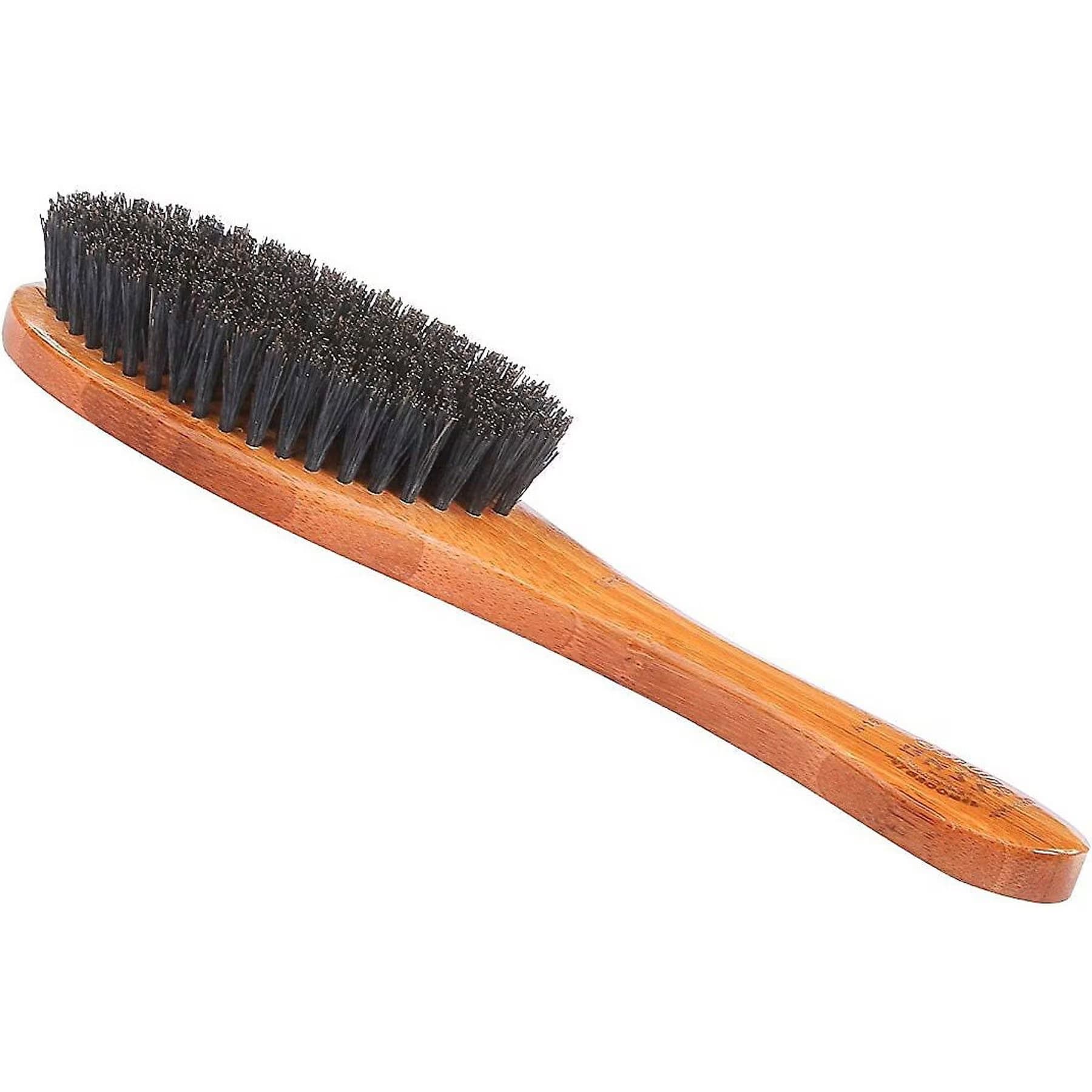 Bass Brushes Bass Brushes Shine & Condition Soft Bristle Pet Brush, Bamboo-Dark Finish